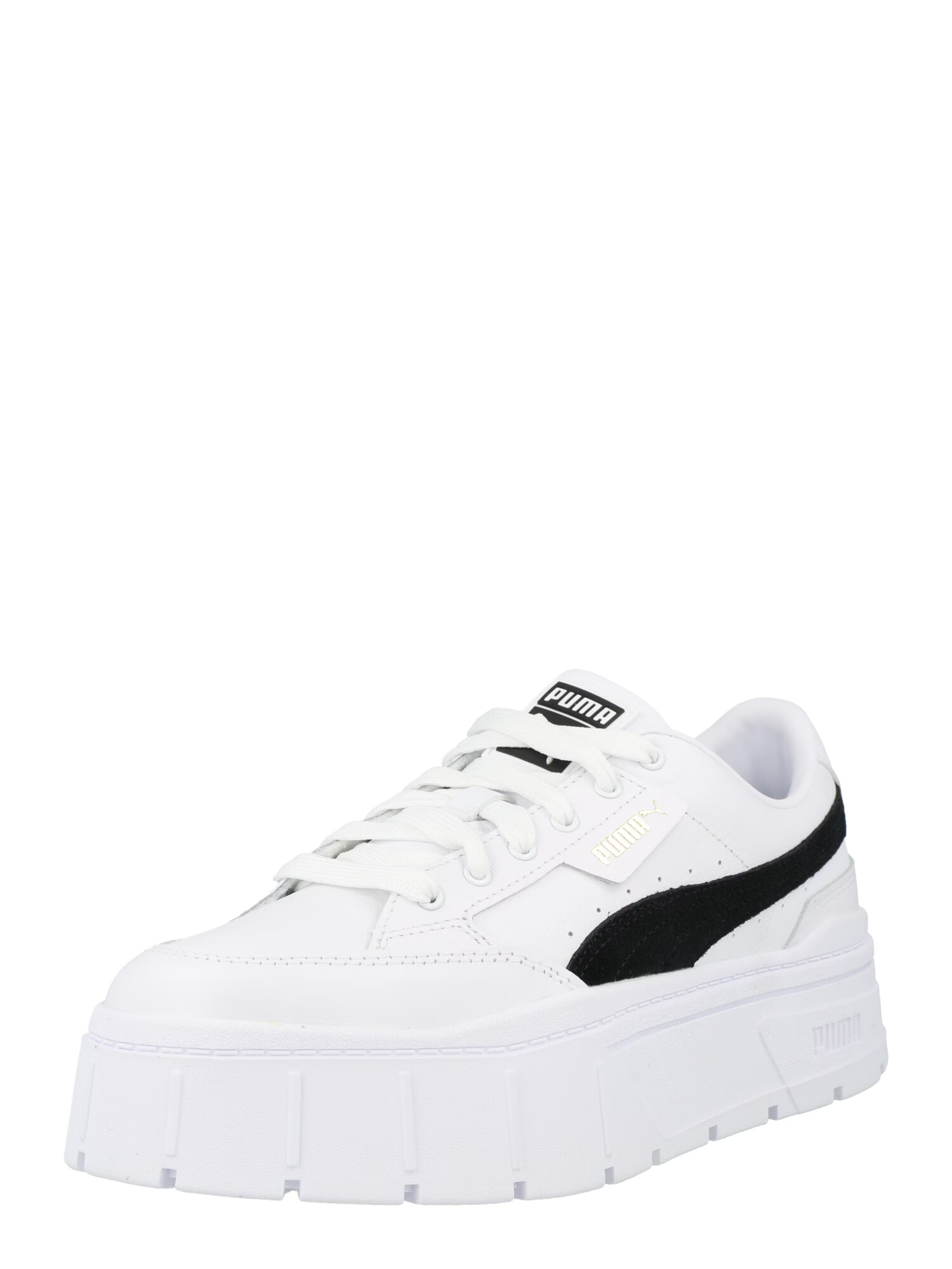 PUMA Σνίκερ χαμηλό 'Mayze Stack Wns' μαύρο / offwhite - Pepit.gr