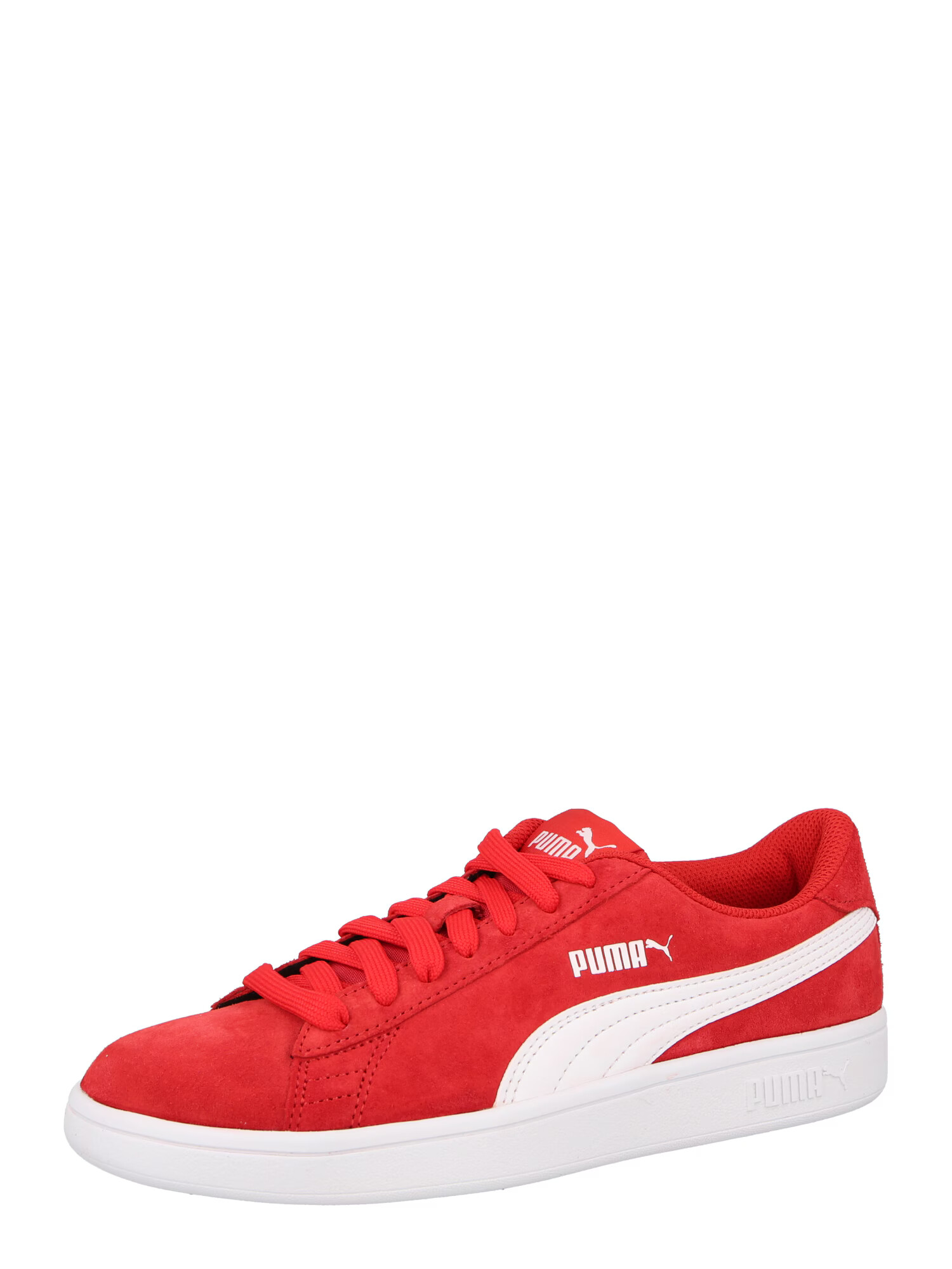 PUMA Σνίκερ 'Smash v2' ανοικτό κόκκινο / λευκό - Pepit.gr