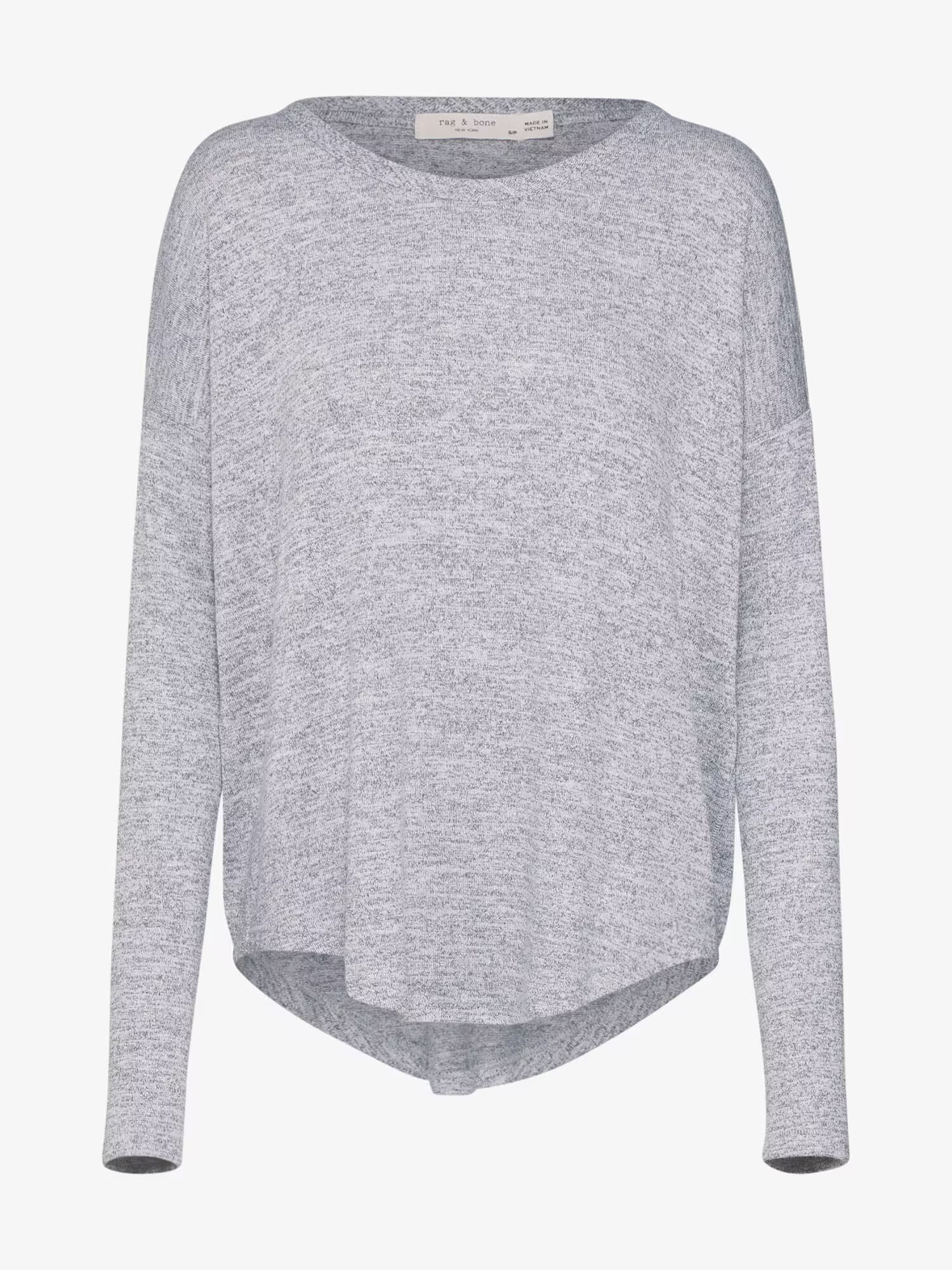 rag & bone Πουλόβερ 'Hudson L/S' γκρι - Pepit.gr