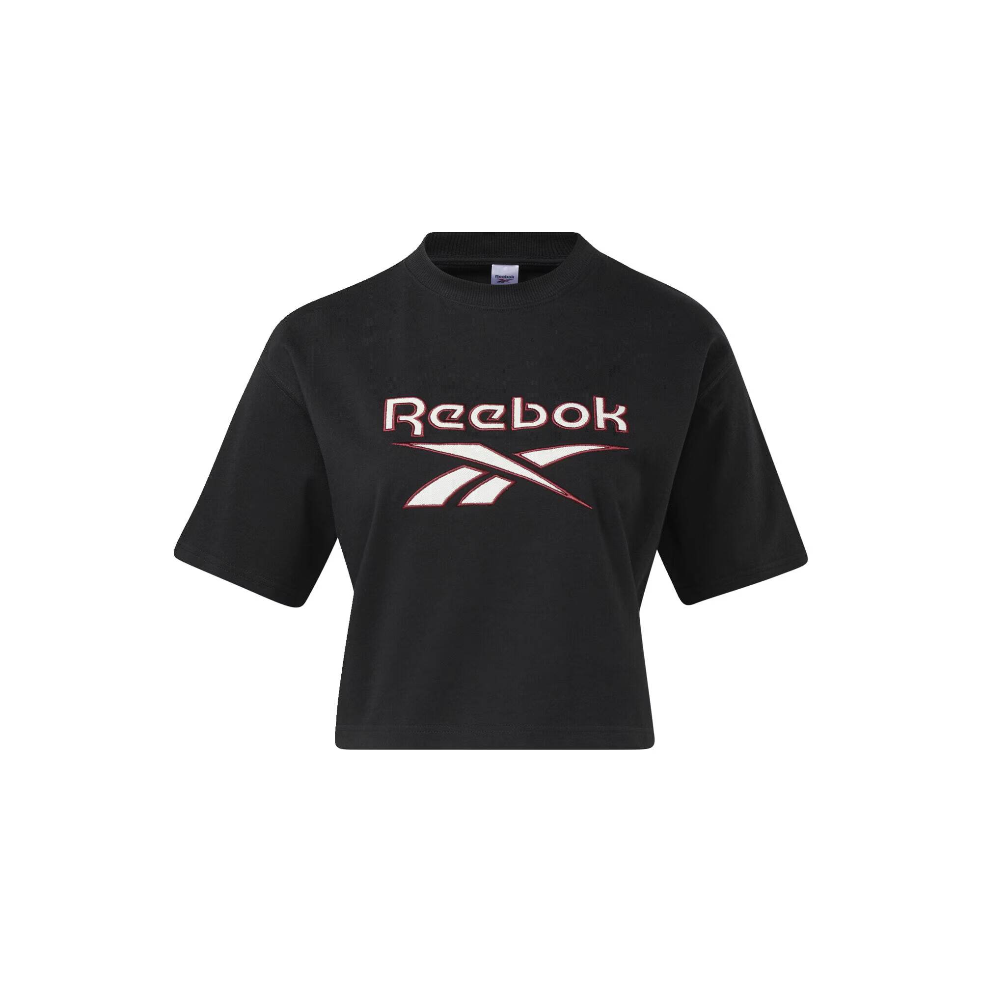 Reebok Classics Μπλουζάκι κερασί / μαύρο / λευκό - Pepit.gr