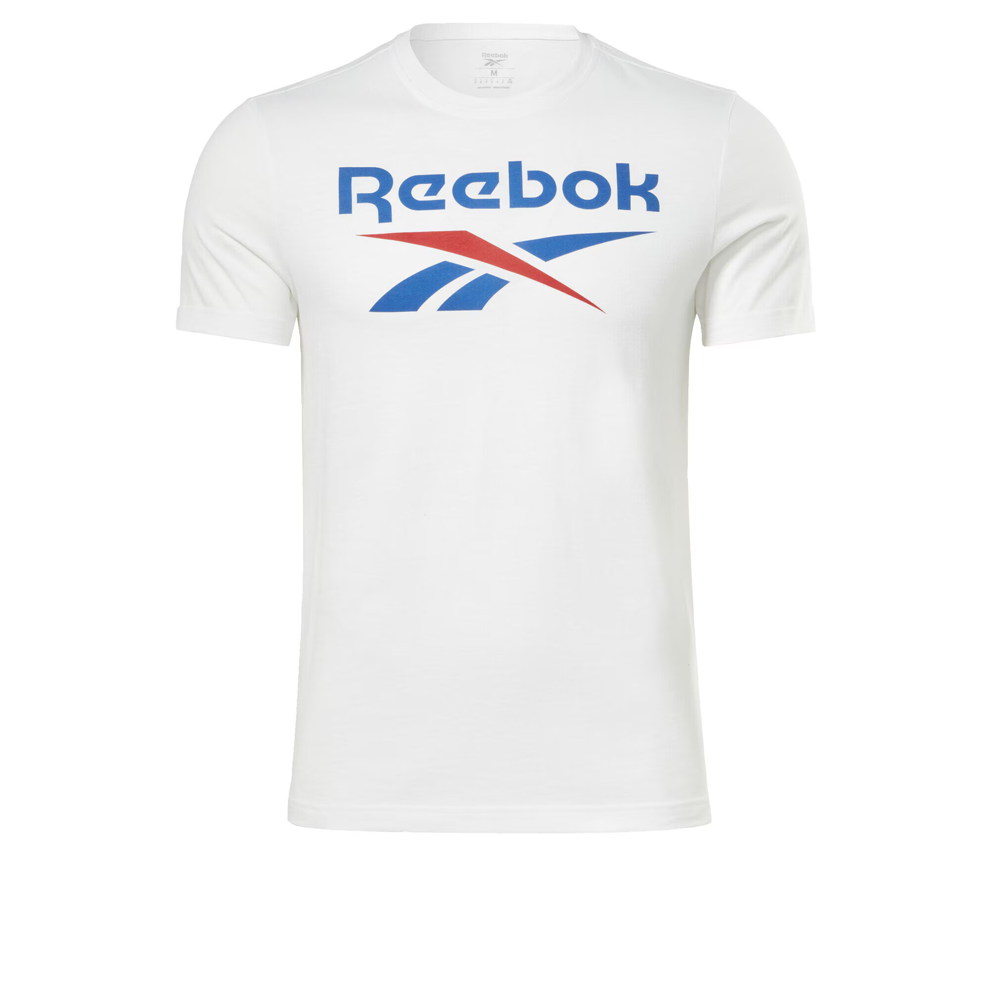 Reebok Λειτουργικό μπλουζάκι μπλε / κόκκινο / λευκό - Pepit.gr