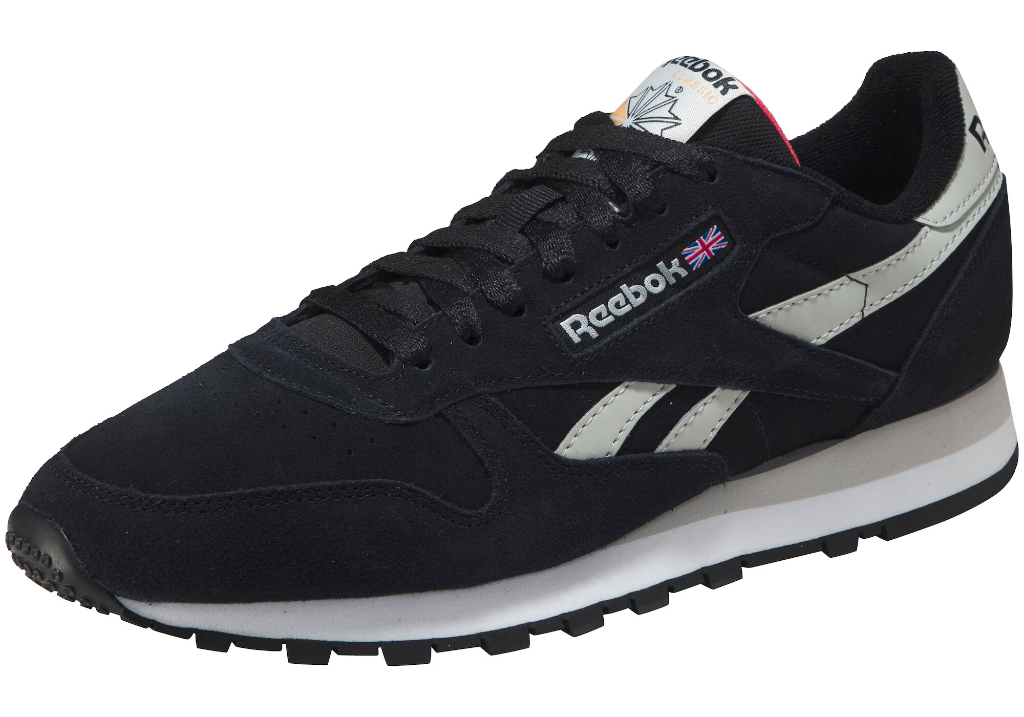 Reebok Σνίκερ χαμηλό 'Classic' μαύρο / λευκό - Pepit.gr