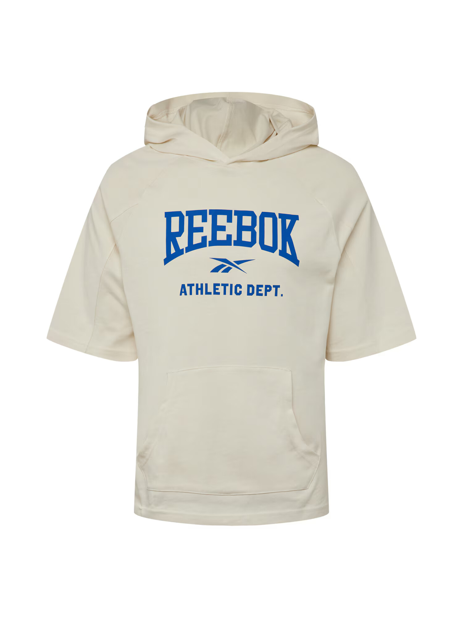 Reebok Sport Αθλητική μπλούζα φούτερ κρεμ / μπλε / μαύρο - Pepit.gr