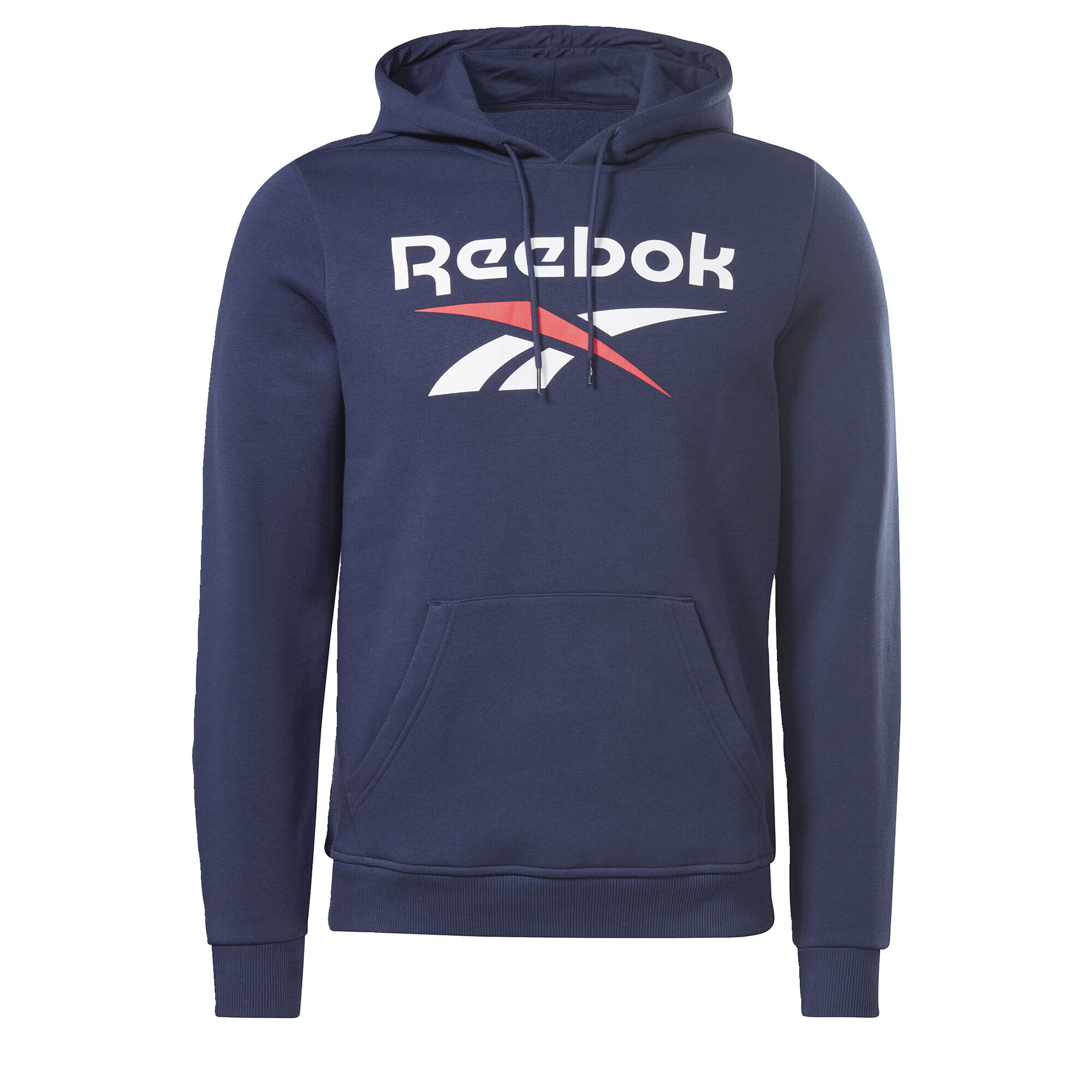 Reebok Sport Αθλητική μπλούζα φούτερ ναυτικό μπλε / κοραλί / λευκό - Pepit.gr