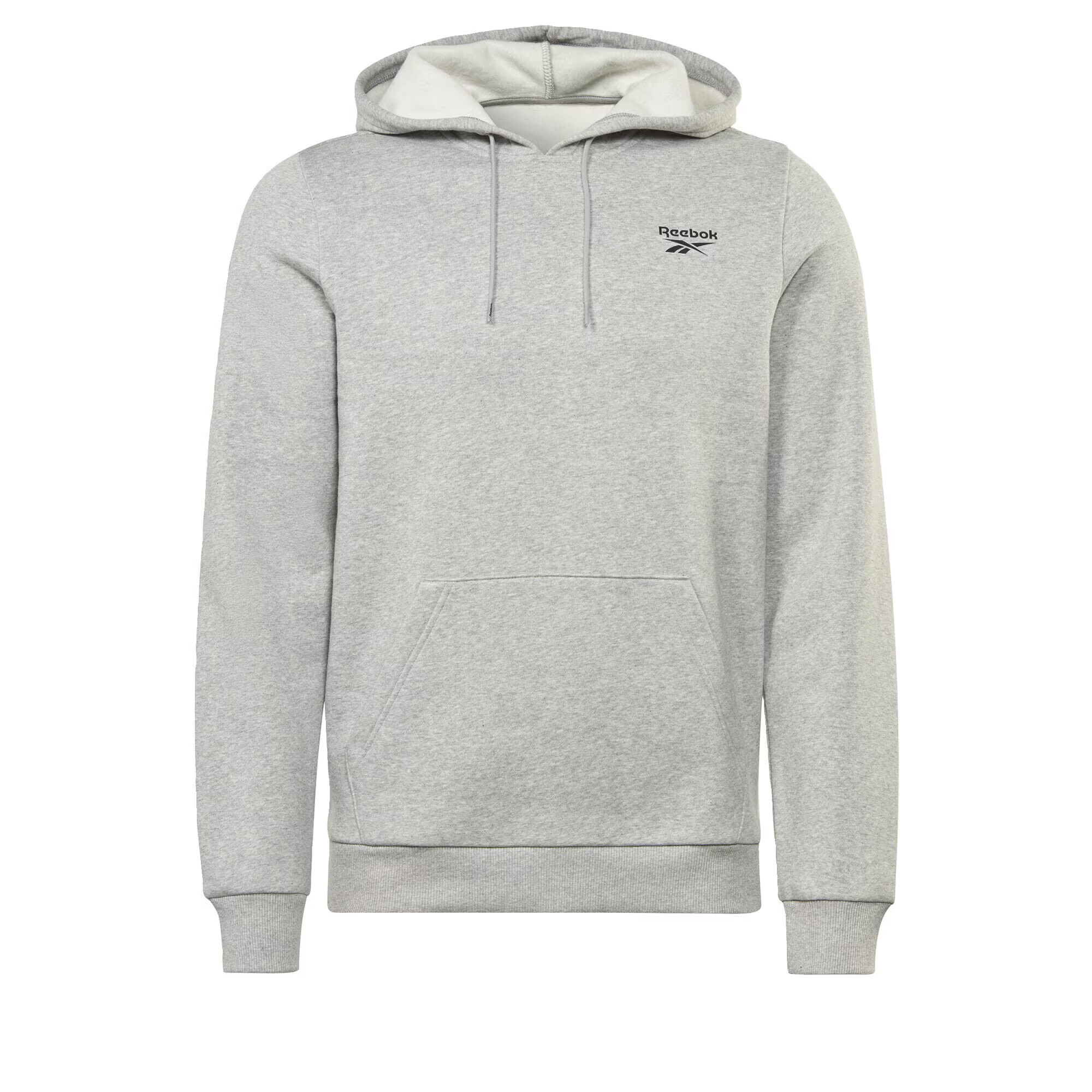 Reebok Sport Αθλητική μπλούζα φούτερ ' Reebok Identity Fleece Over-the-Head Hoodie ' γκρι / γκρι μελανζέ - Pepit.gr