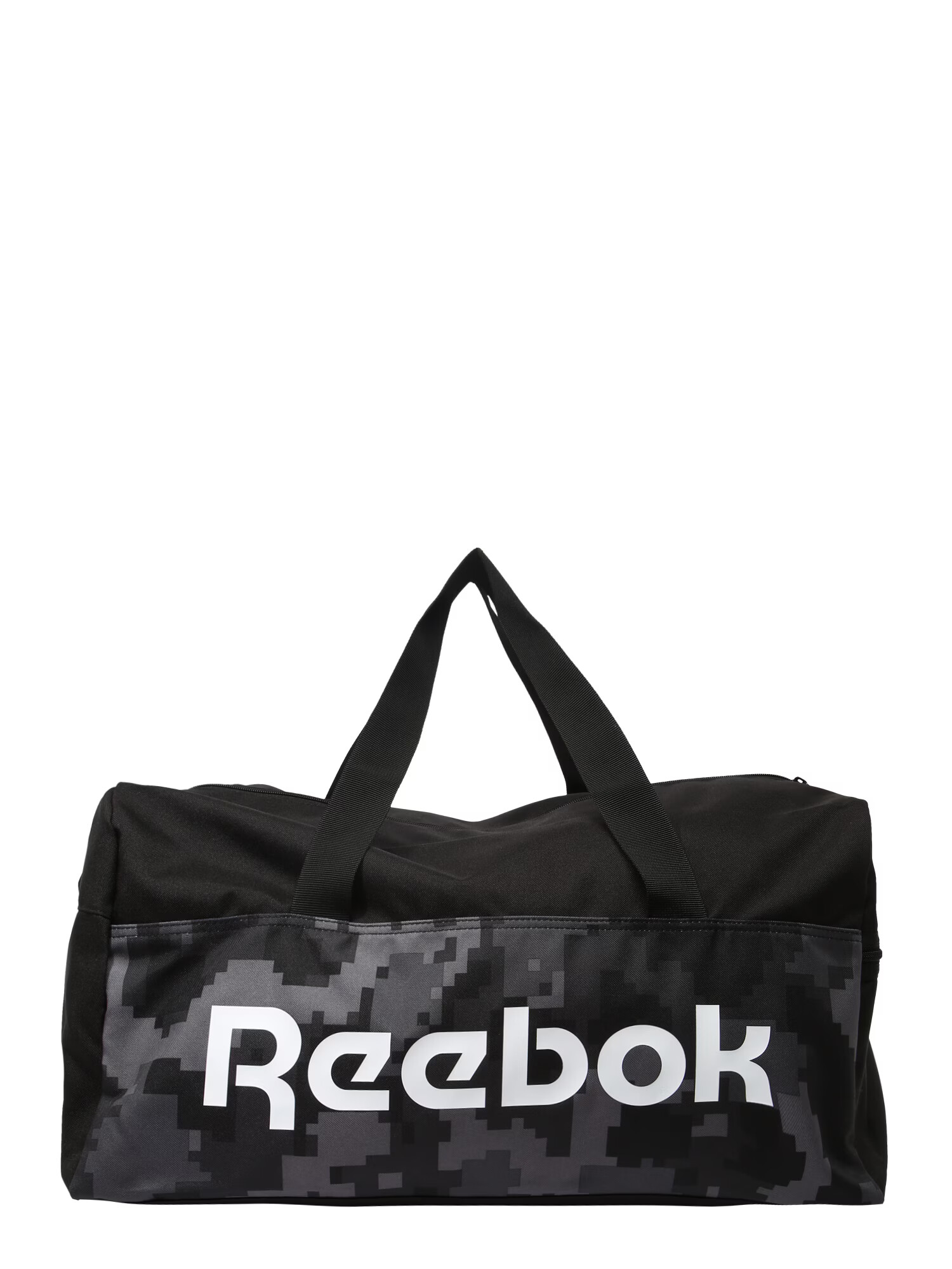 Reebok Sport Αθλητική τσάντα γκρι / μαύρο / λευκό - Pepit.gr