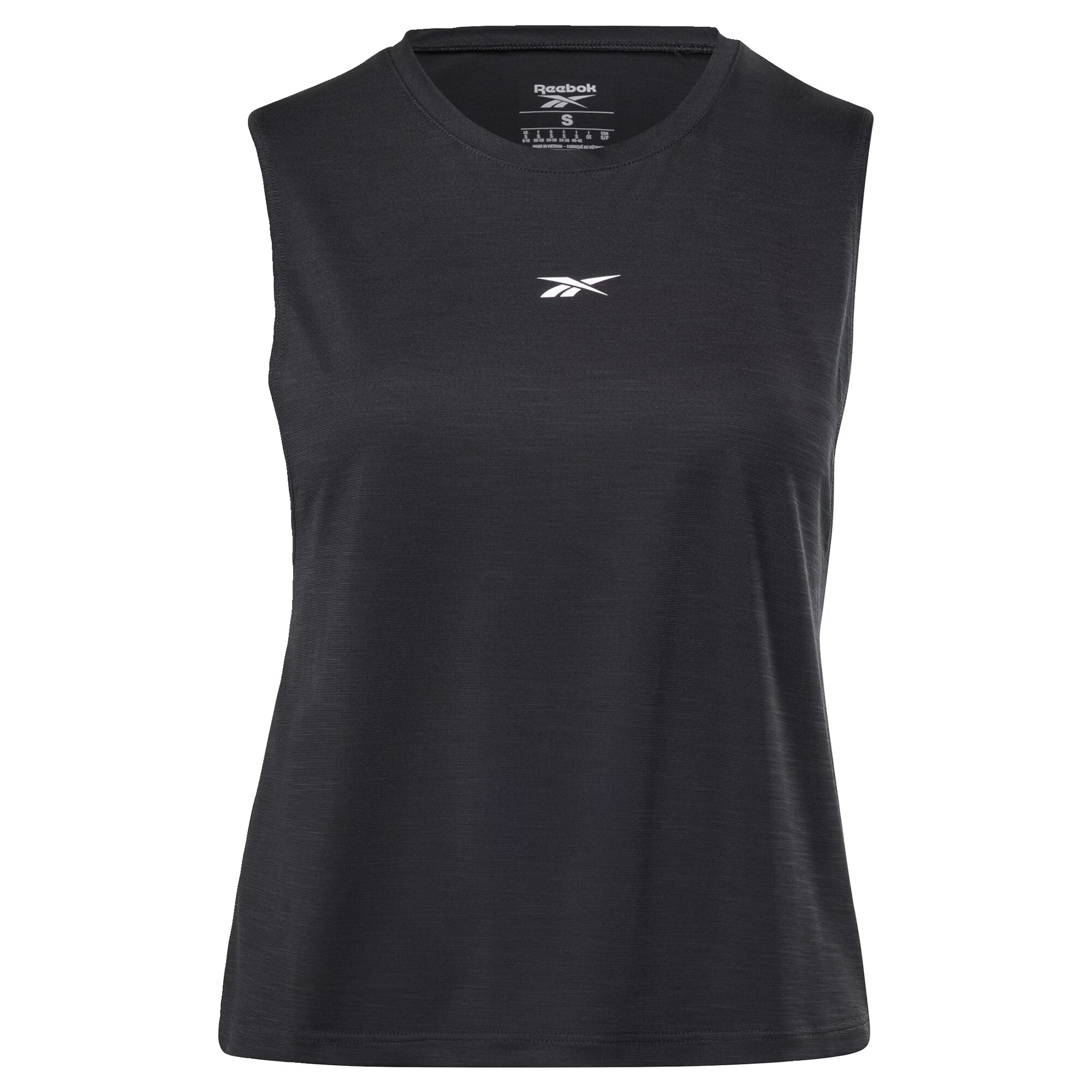 Reebok Sport Αθλητικό τοπ 'Workout Ready' μαύρο / λευκό - Pepit.gr