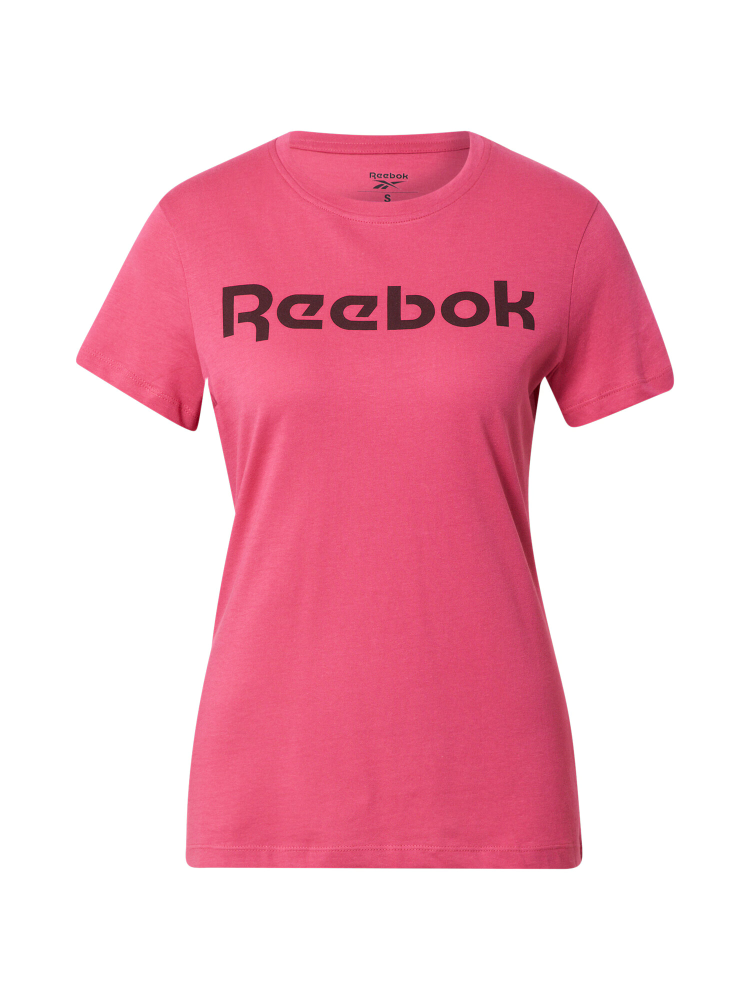 Reebok Sport Λειτουργικό μπλουζάκι ανοικτό ροζ / μαύρο - Pepit.gr