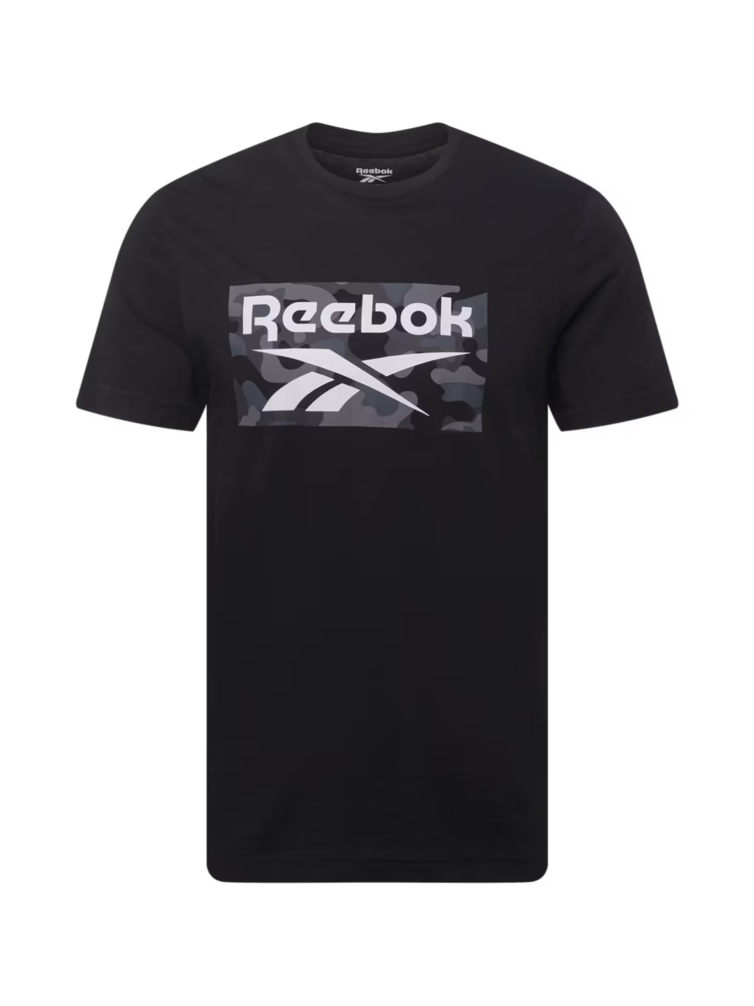 Reebok Sport Λειτουργικό μπλουζάκι γκρι / σκούρο γκρι / μαύρο / λευκό - Pepit.gr