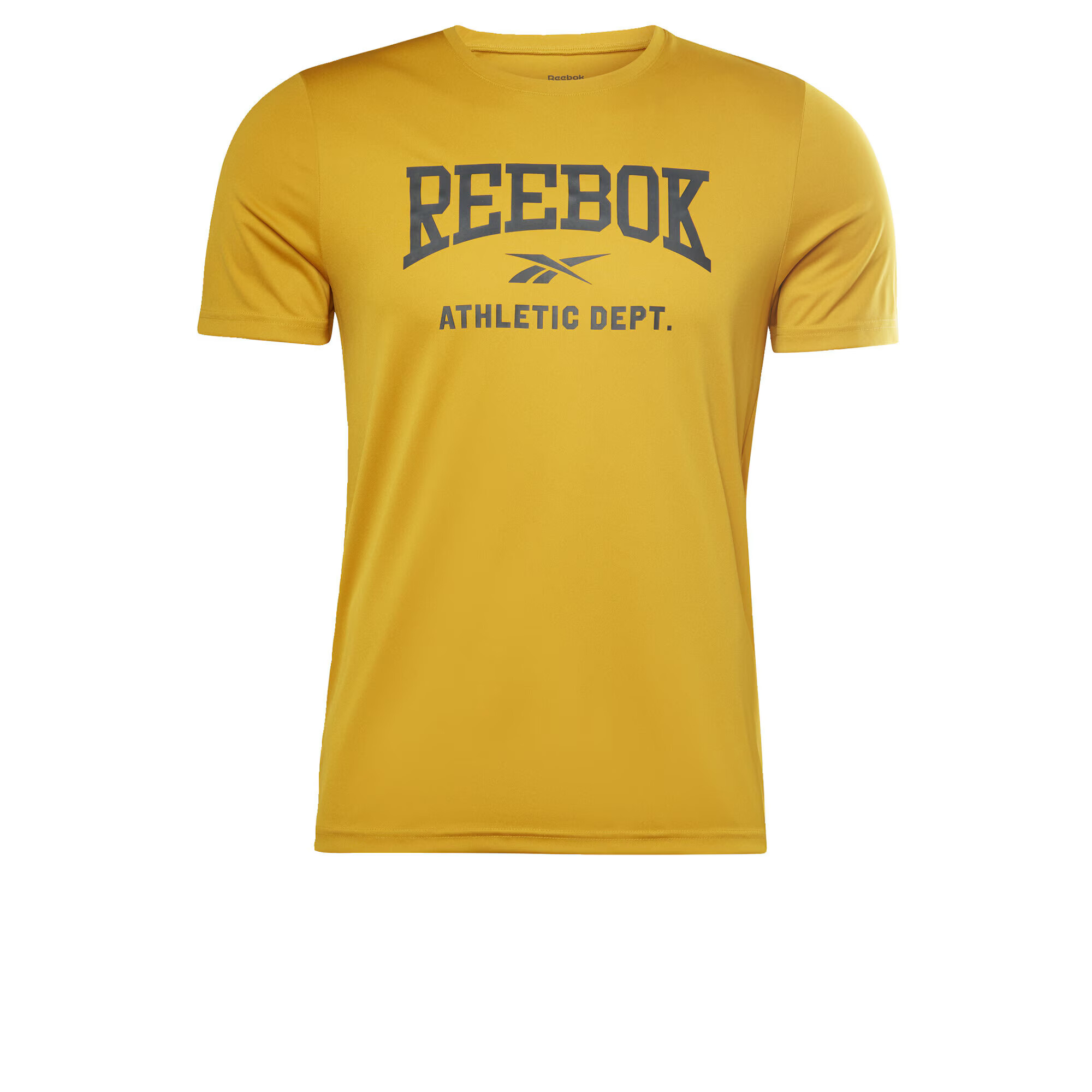 Reebok Sport Λειτουργικό μπλουζάκι κίτρινο / μαύρο - Pepit.gr