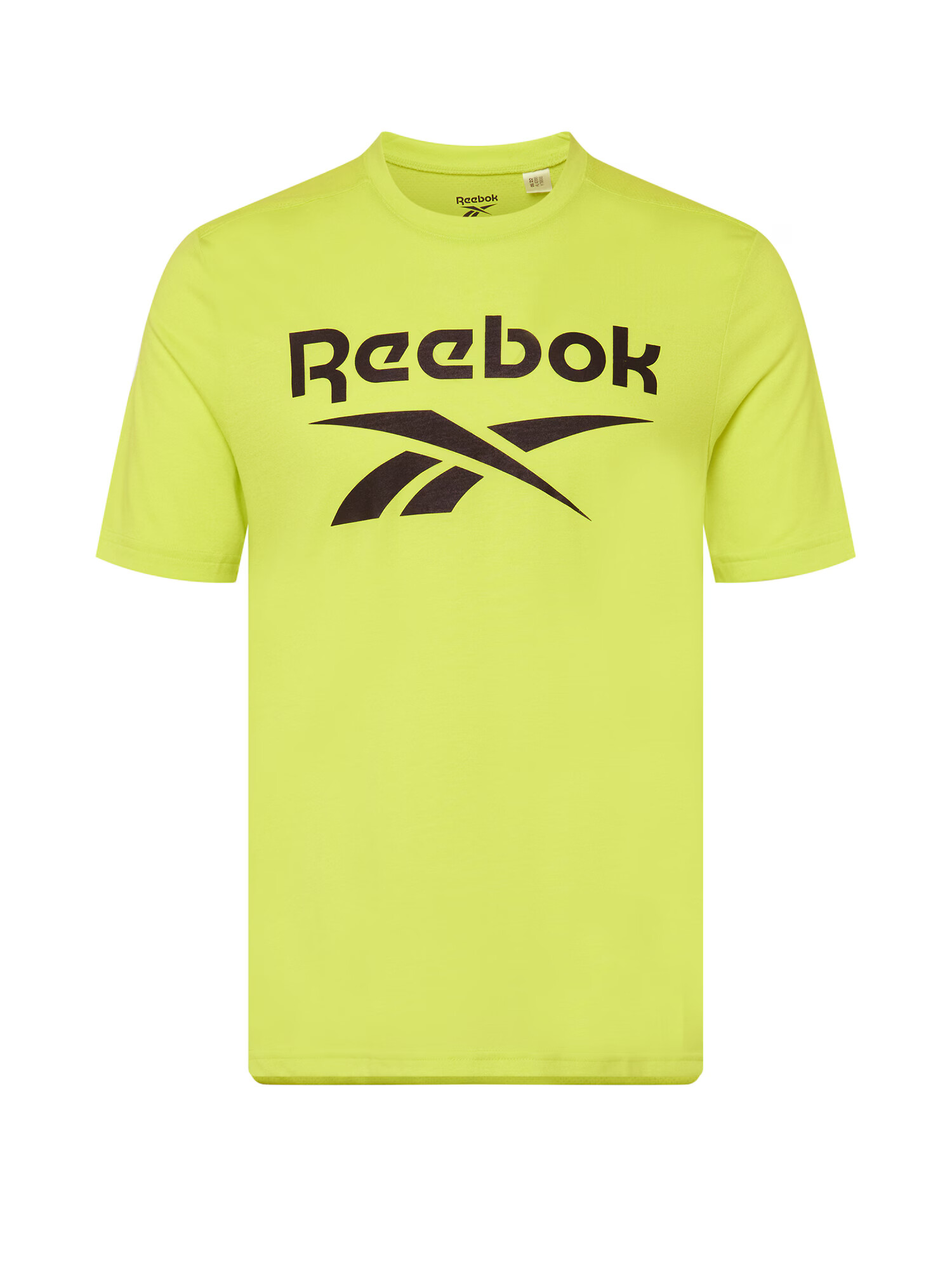 Reebok Sport Λειτουργικό μπλουζάκι κίτρινο / μαύρο - Pepit.gr