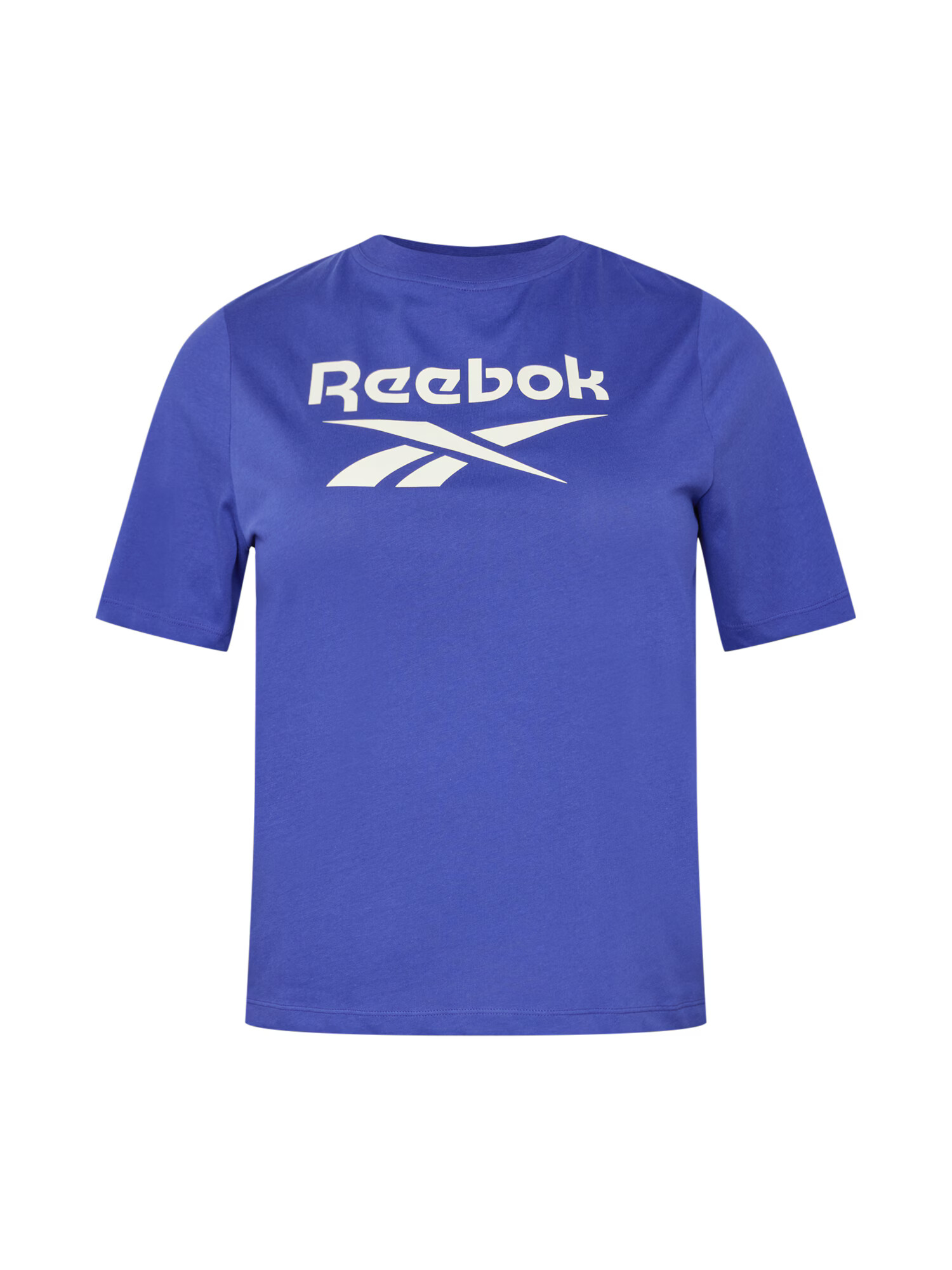 Reebok Sport Λειτουργικό μπλουζάκι λουλακί / λευκό - Pepit.gr