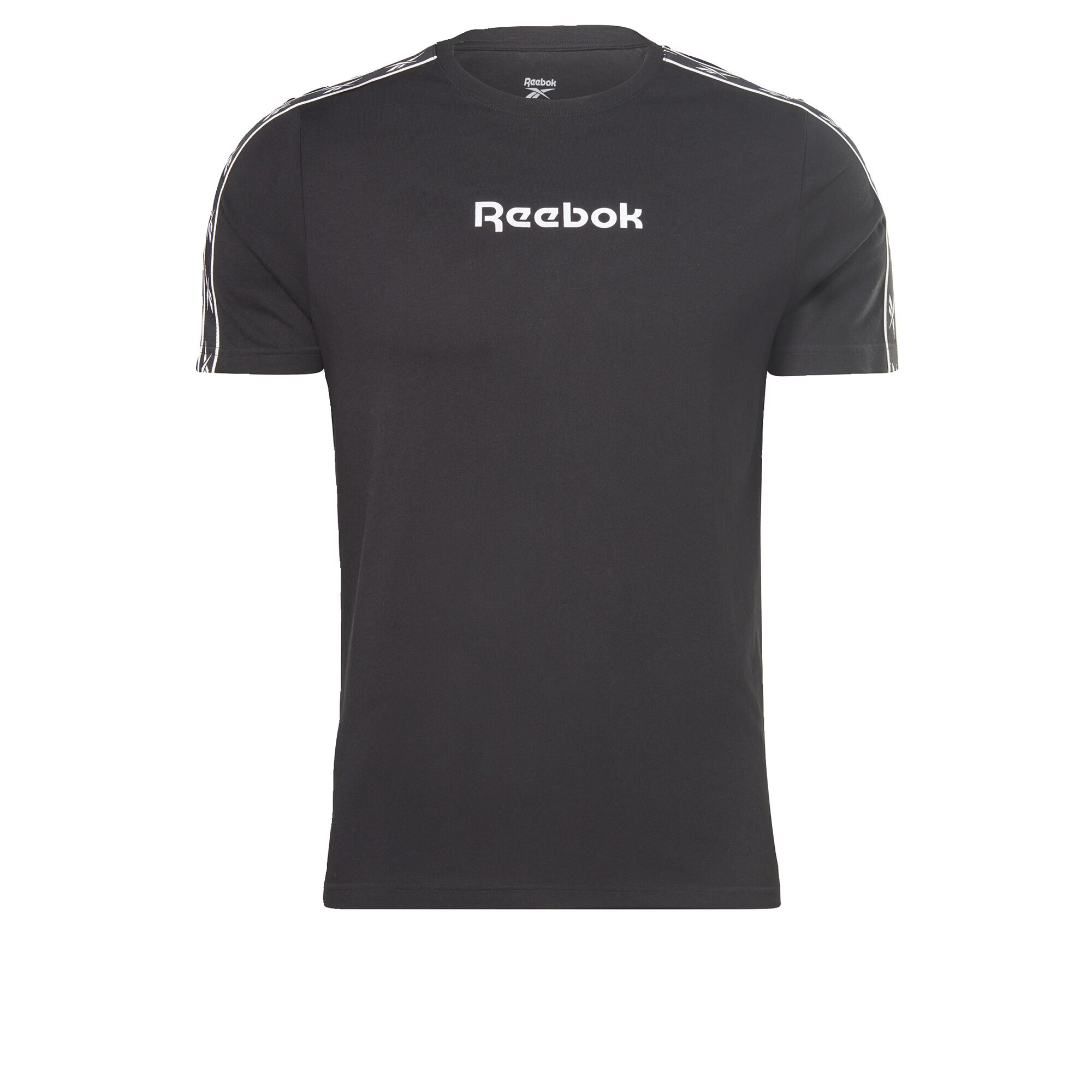 Reebok Sport Λειτουργικό μπλουζάκι μαύρο / λευκό - Pepit.gr