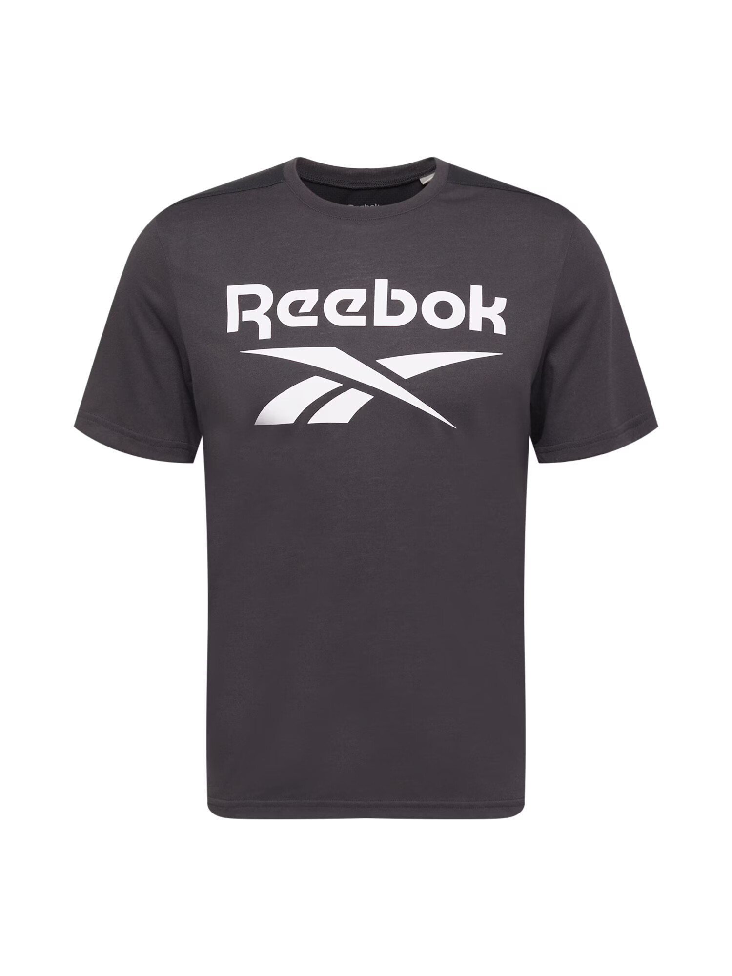 Reebok Sport Λειτουργικό μπλουζάκι μαύρο / λευκό - Pepit.gr