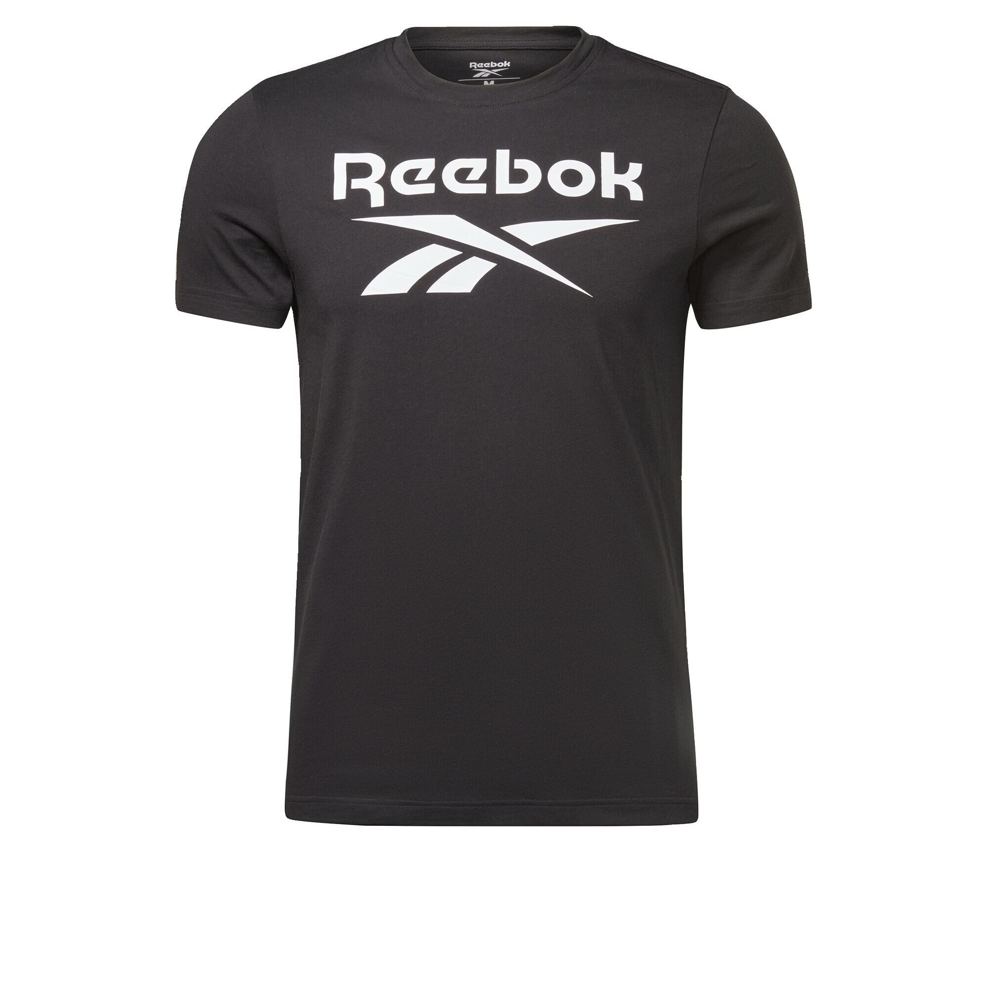 Reebok Sport Λειτουργικό μπλουζάκι μαύρο / λευκό - Pepit.gr