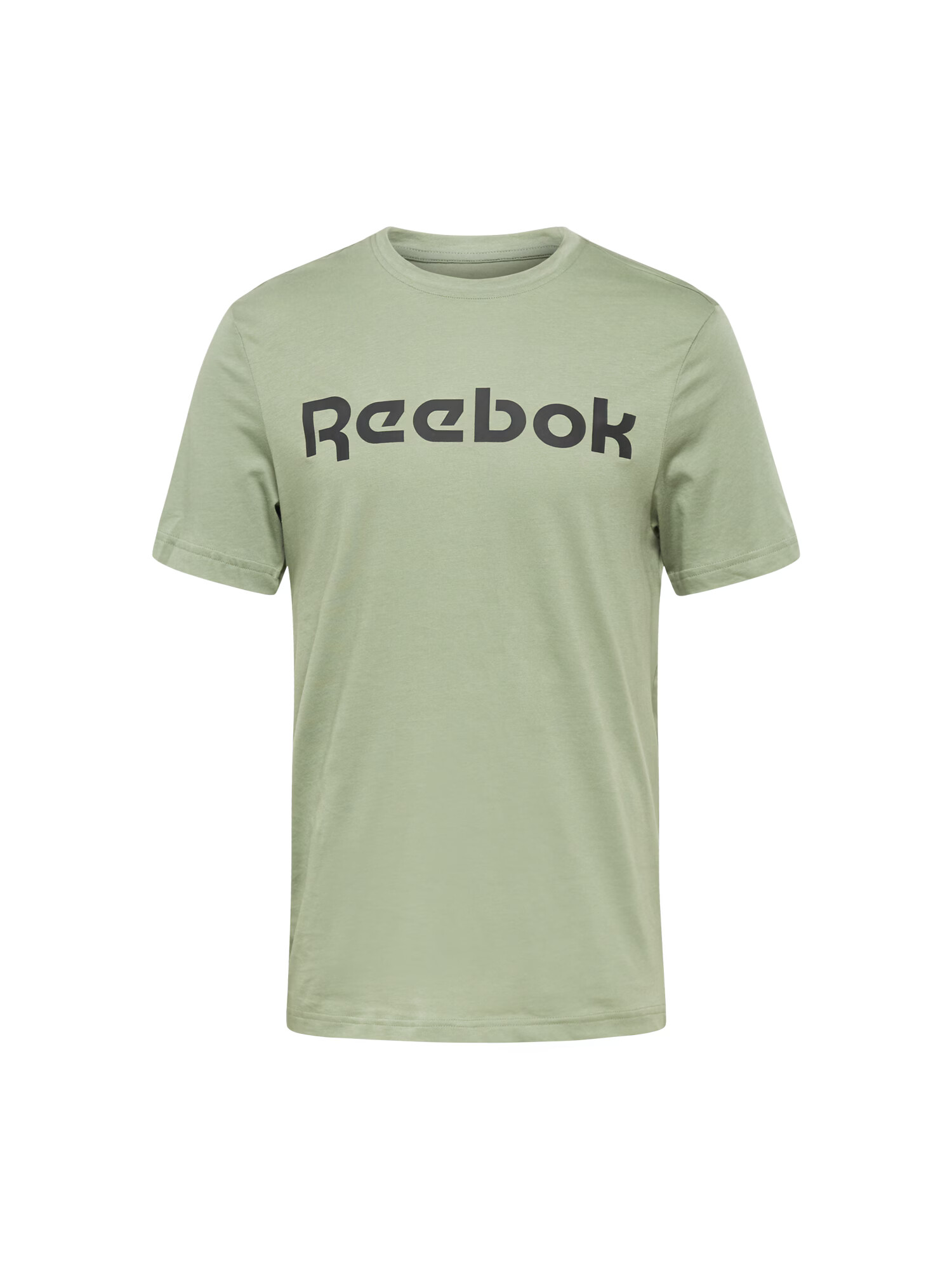 Reebok Sport Λειτουργικό μπλουζάκι πράσινο παστέλ / μαύρο - Pepit.gr