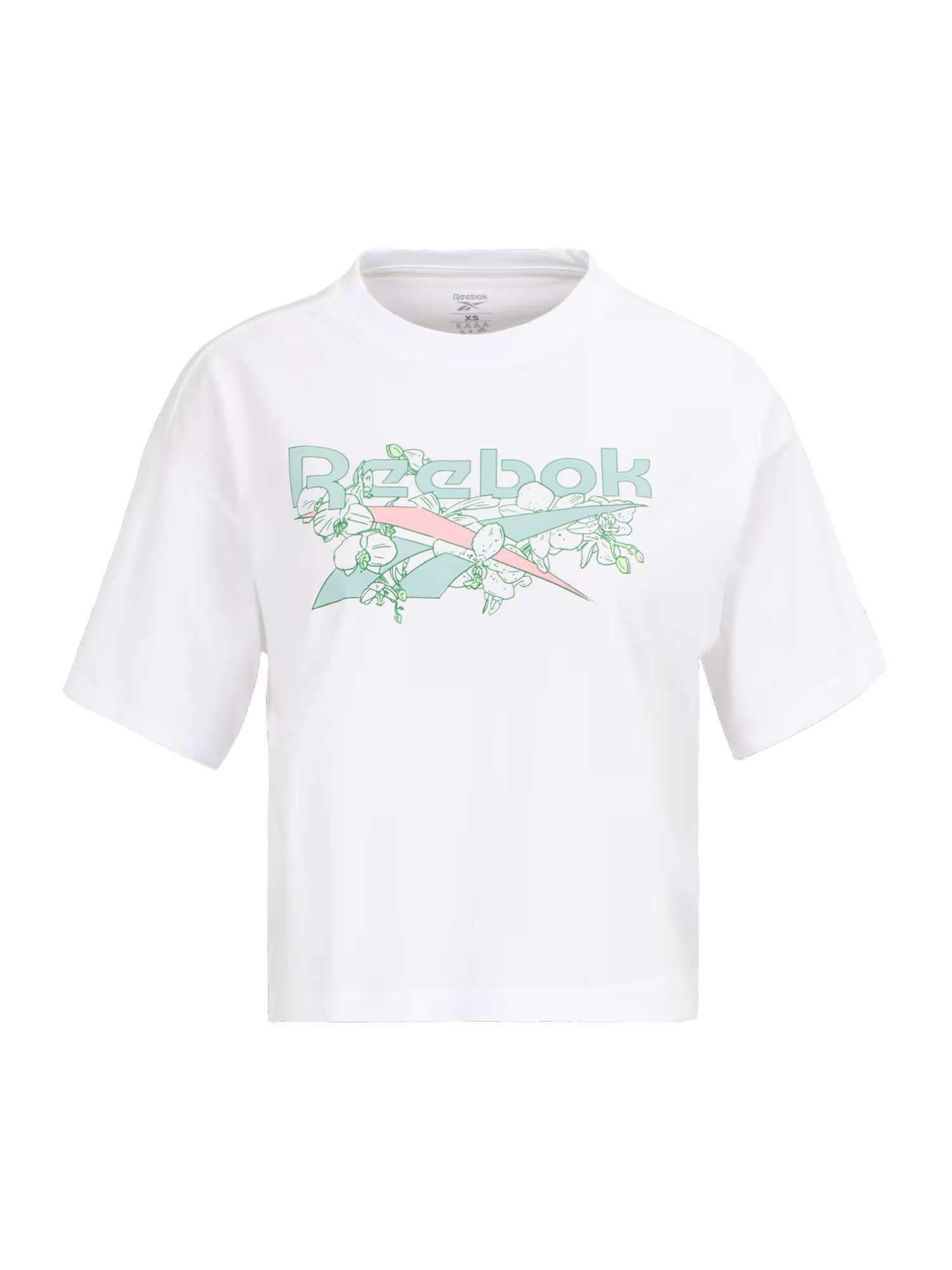 Reebok Sport Λειτουργικό μπλουζάκι 'Quirky' μπλε / πράσινο / ροζ / λευκό - Pepit.gr