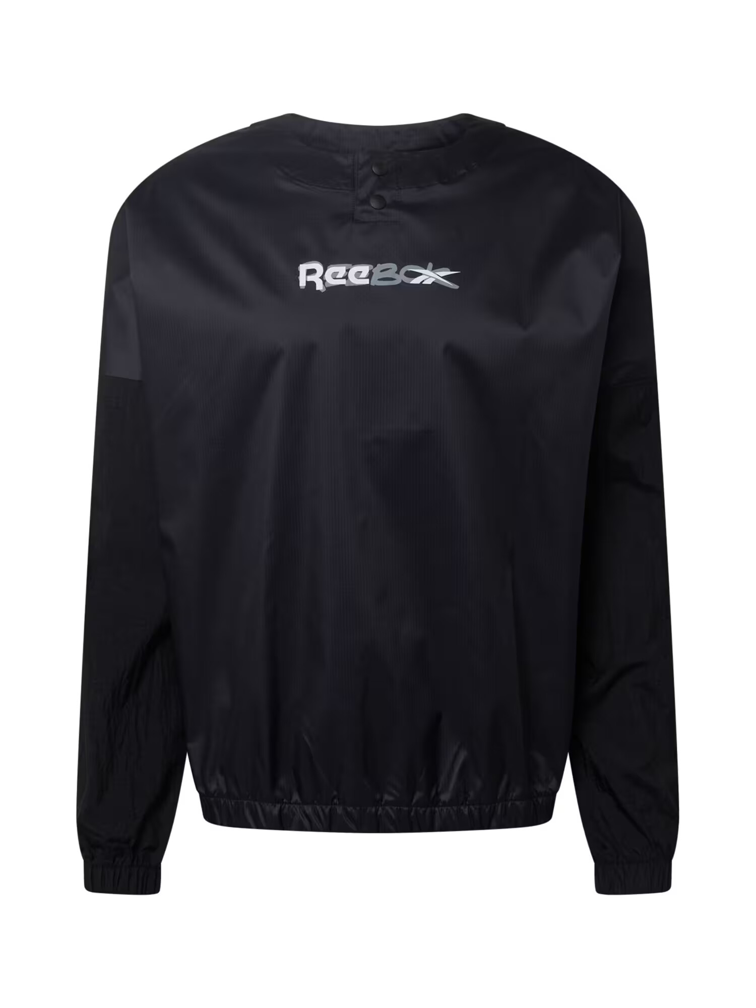 Reebok Sport Μπουφάν άσκησης μαύρο / λευκό - Pepit.gr