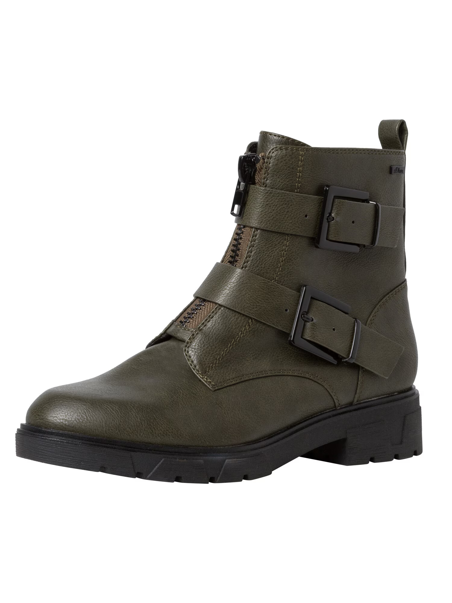 s.Oliver Boots χακί - Pepit.gr