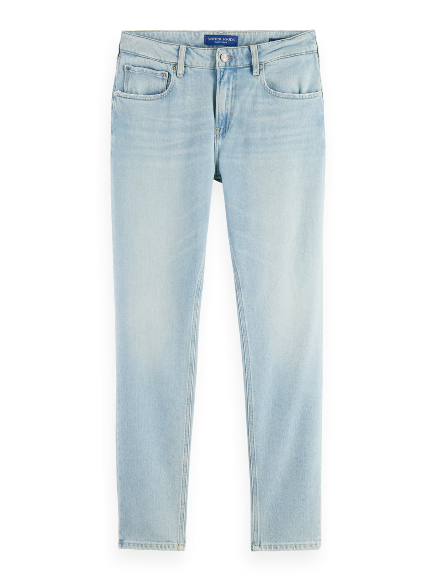 SCOTCH & SODA Τζιν 'Skim skinny jeans' γαλάζιο - Pepit.gr