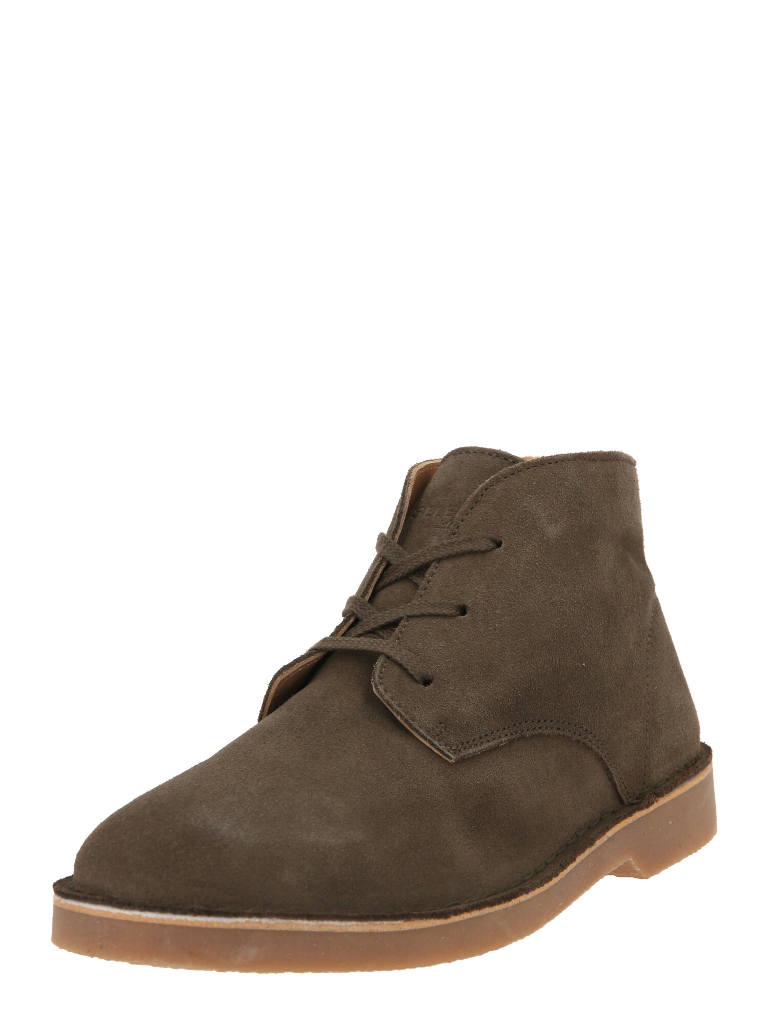 SELECTED HOMME Chukka boots 'RIGA' χακί - Pepit.gr