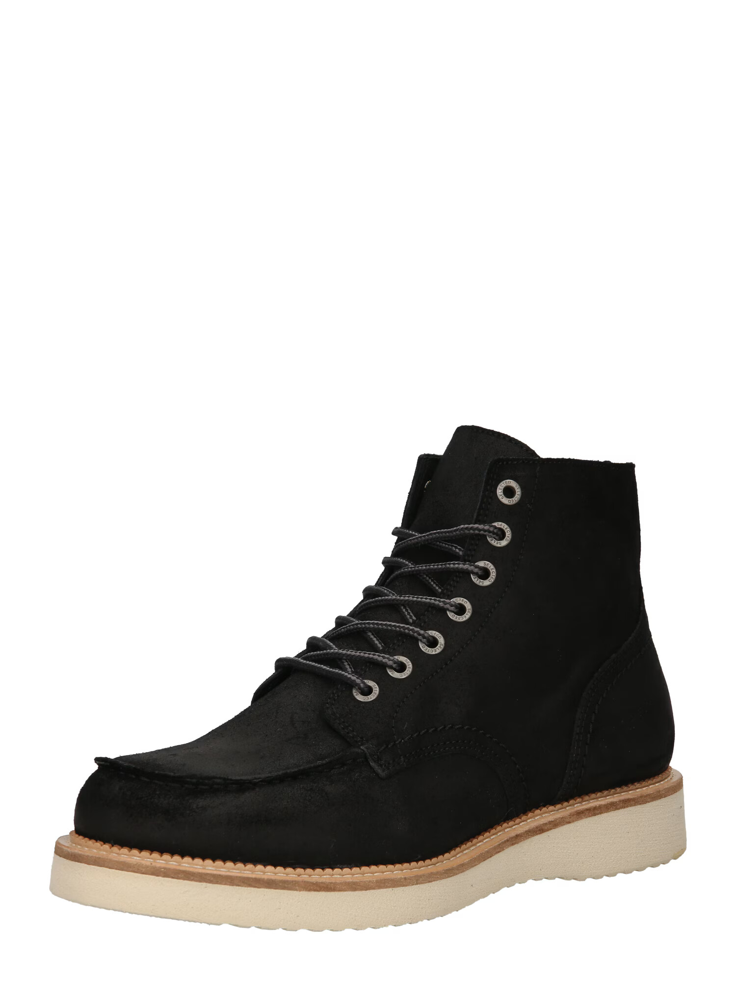 SELECTED HOMME Chukka boots 'Teo' μαύρο - Pepit.gr