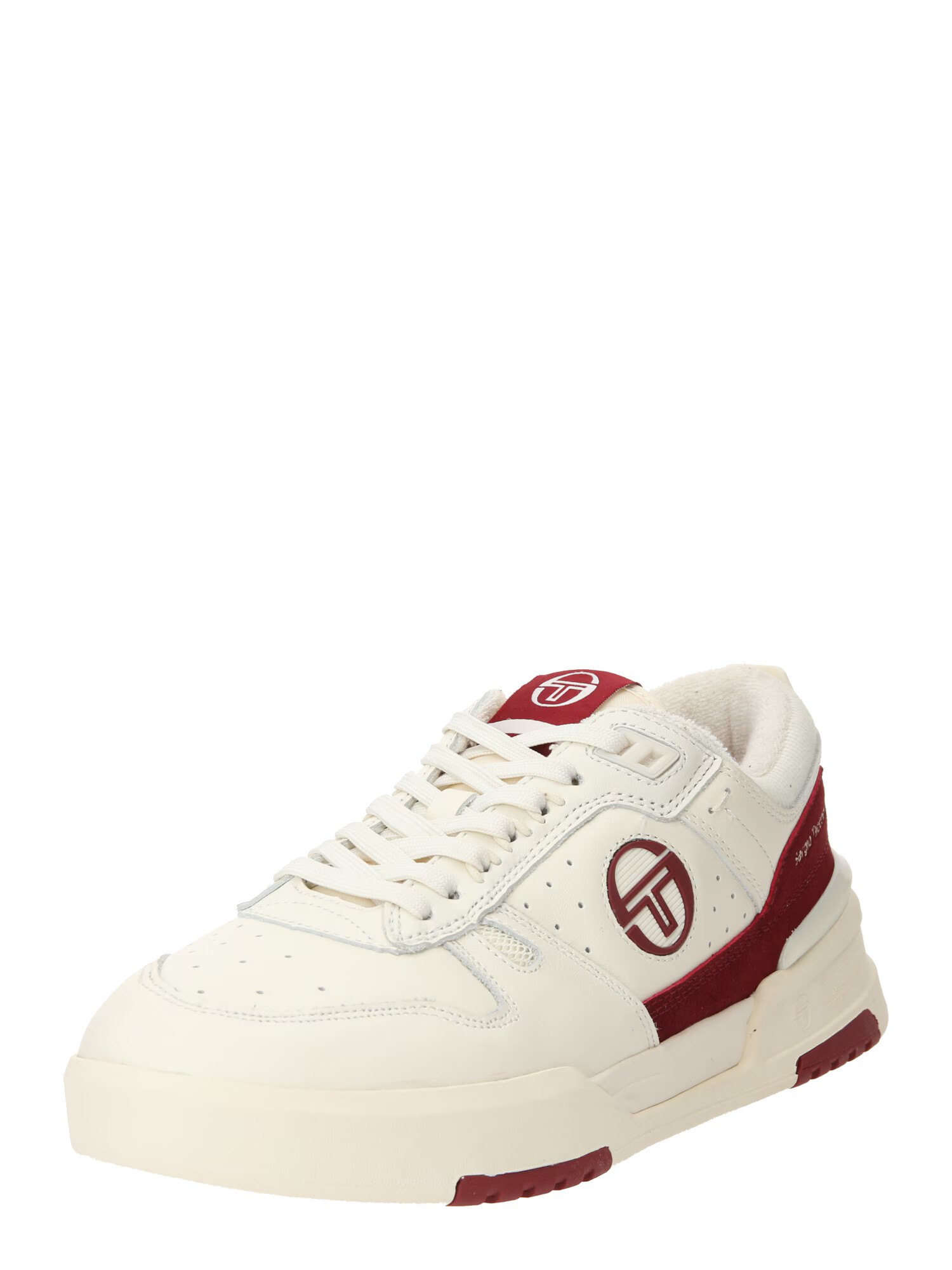 Sergio Tacchini Σνίκερ χαμηλό 'BB COURT' μπεζ / βουργουνδί - Pepit.gr