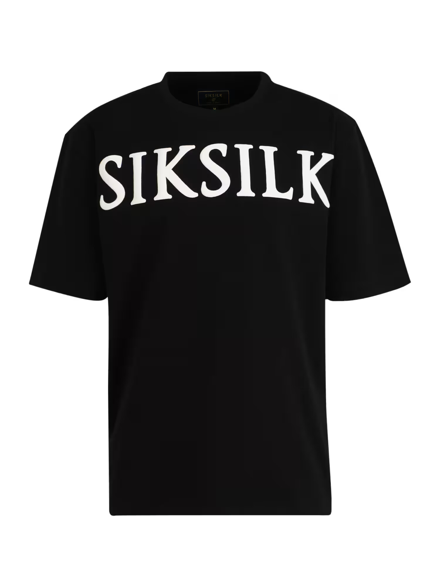 SikSilk Μπλουζάκι μαύρο / λευκό - Pepit.gr