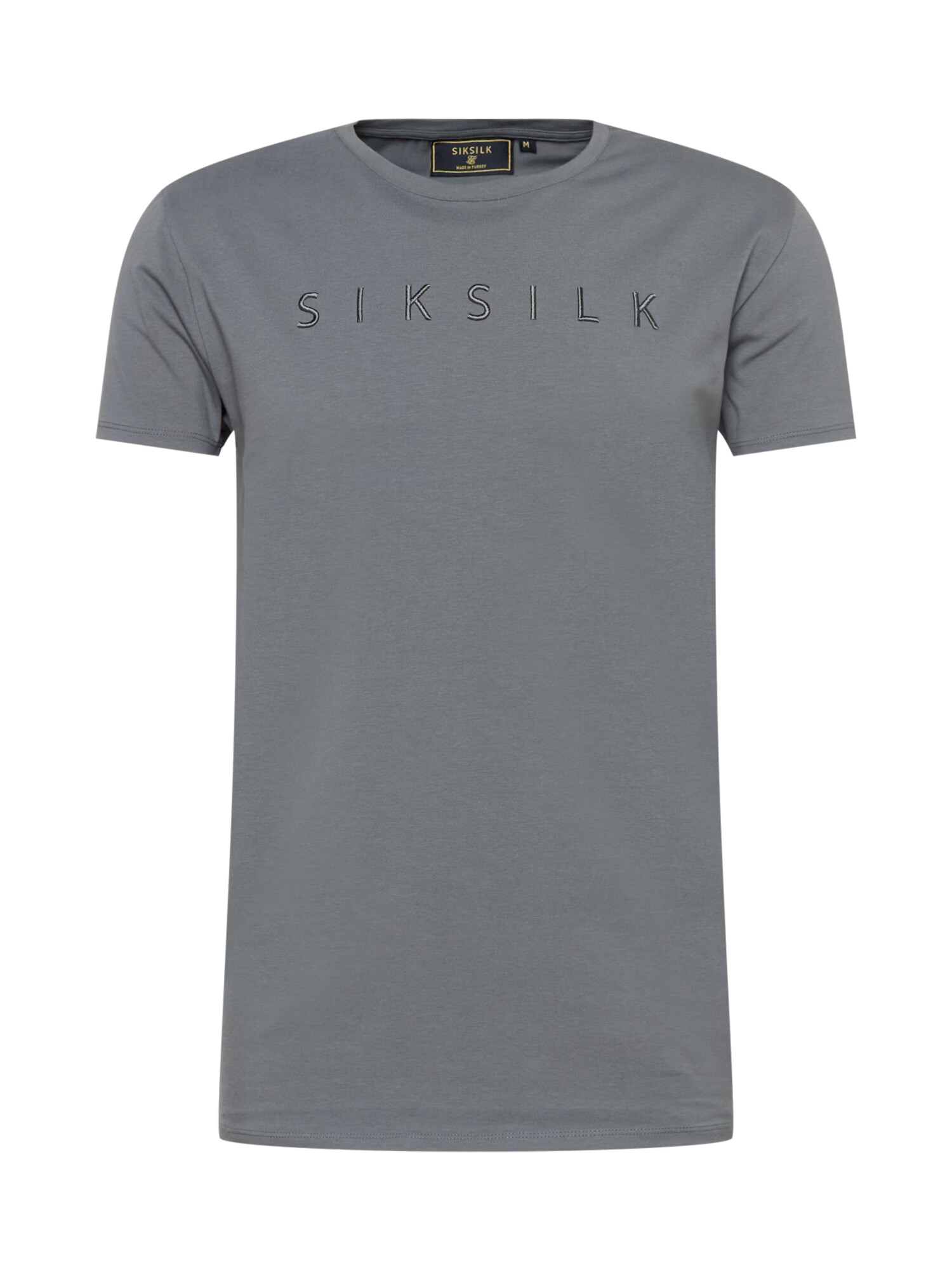 SikSilk Μπλουζάκι σκούρο γκρι - Pepit.gr