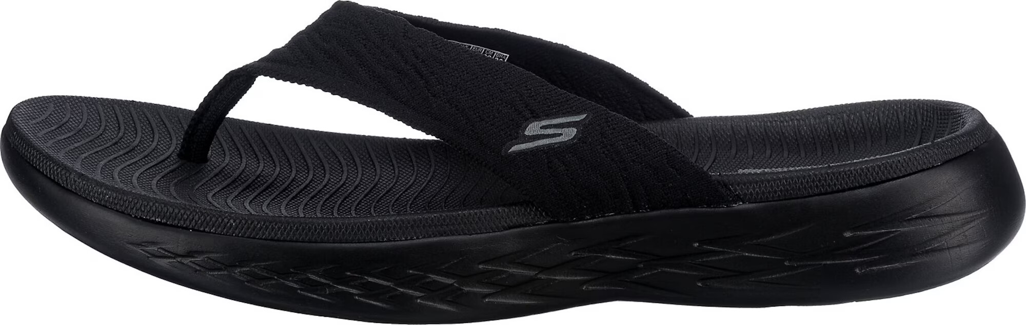 SKECHERS Σαγιονάρες διχαλωτές μαύρο - Pepit.gr