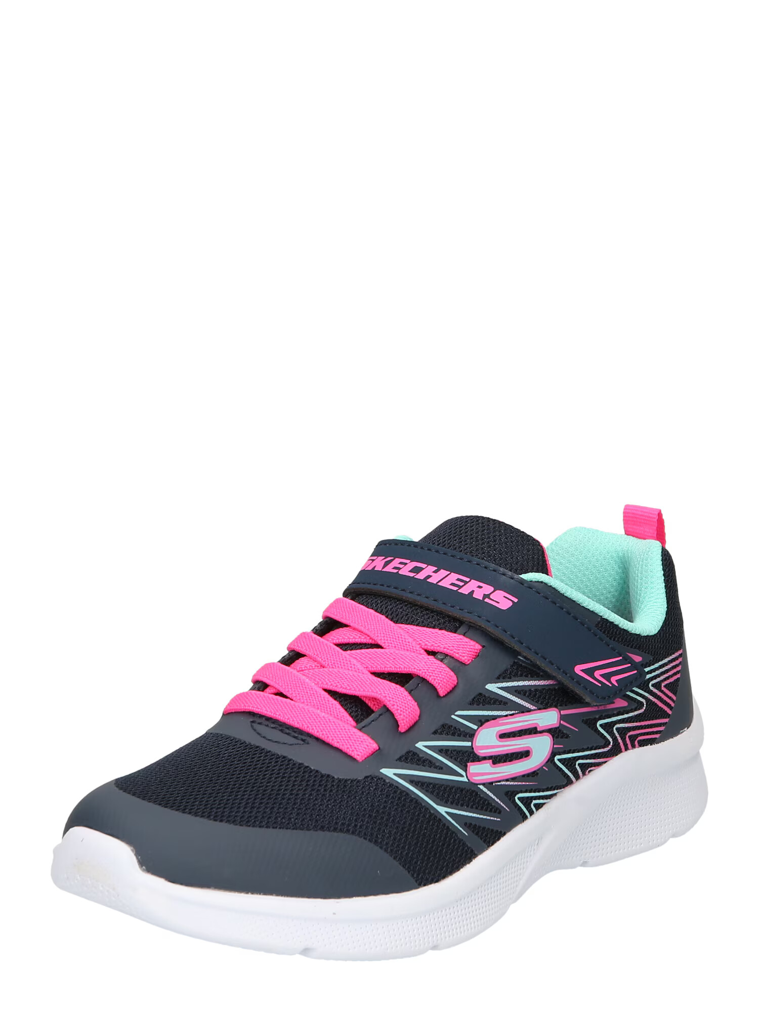 SKECHERS Σνίκερ 'Bold Delight' γαλάζιο / σκούρο μπλε / μέντα / ροζ - Pepit.gr