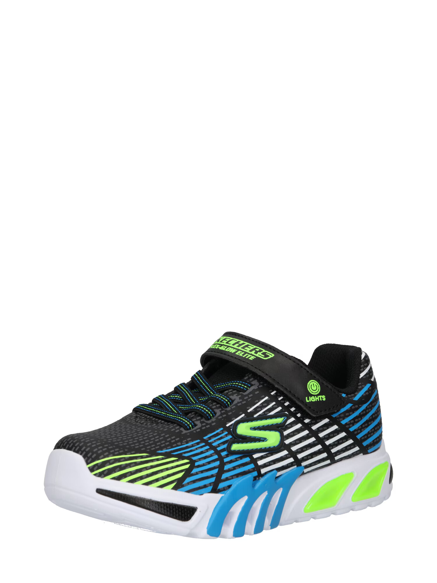 SKECHERS Σνίκερ 'Flex-Glow Elite' μπλε ρουά / γκρι / μοσχολέμονο / μαύρο / λευκό - Pepit.gr