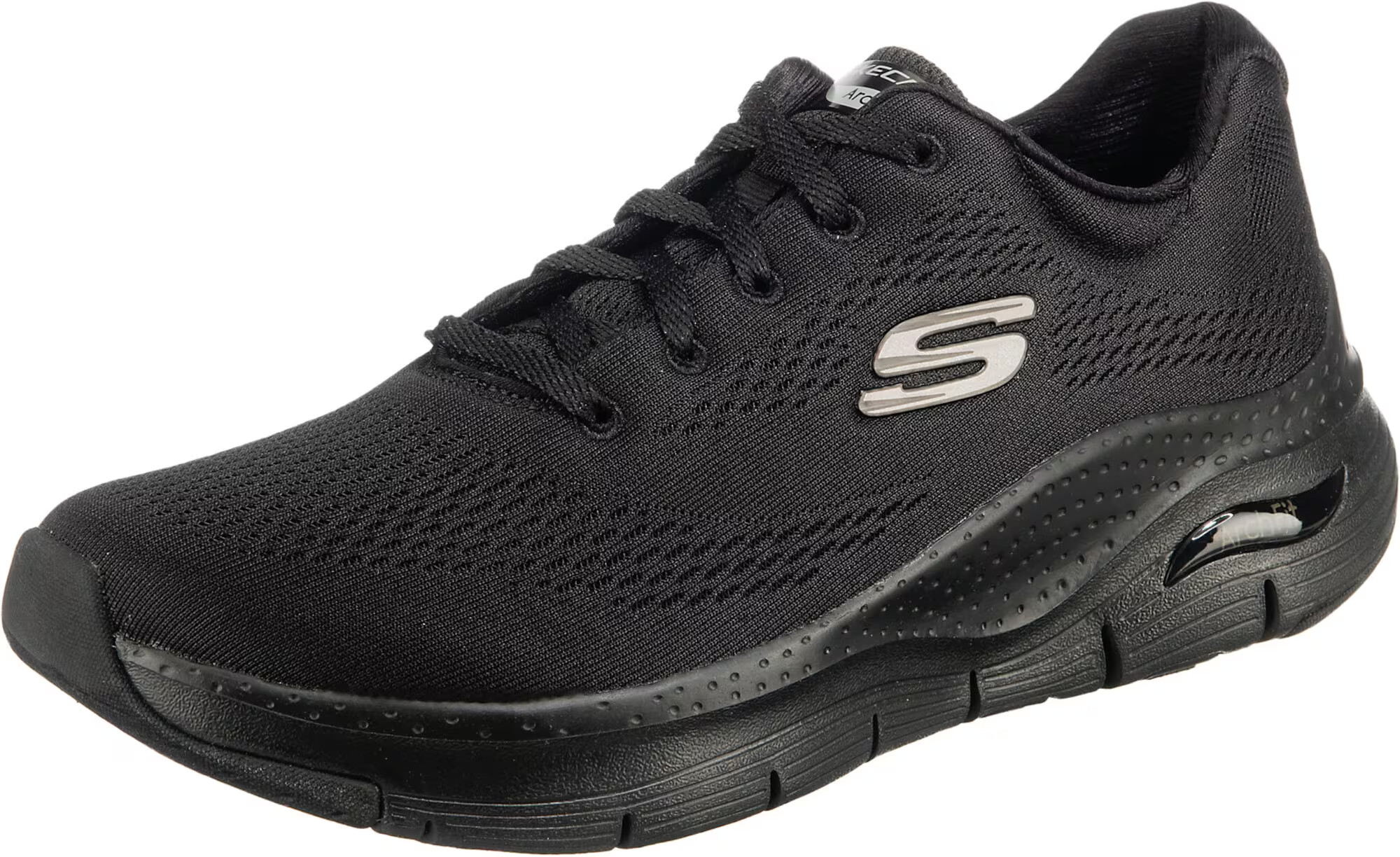 SKECHERS Σνίκερ χαμηλό 'Arch Fit' μαύρο - Pepit.gr