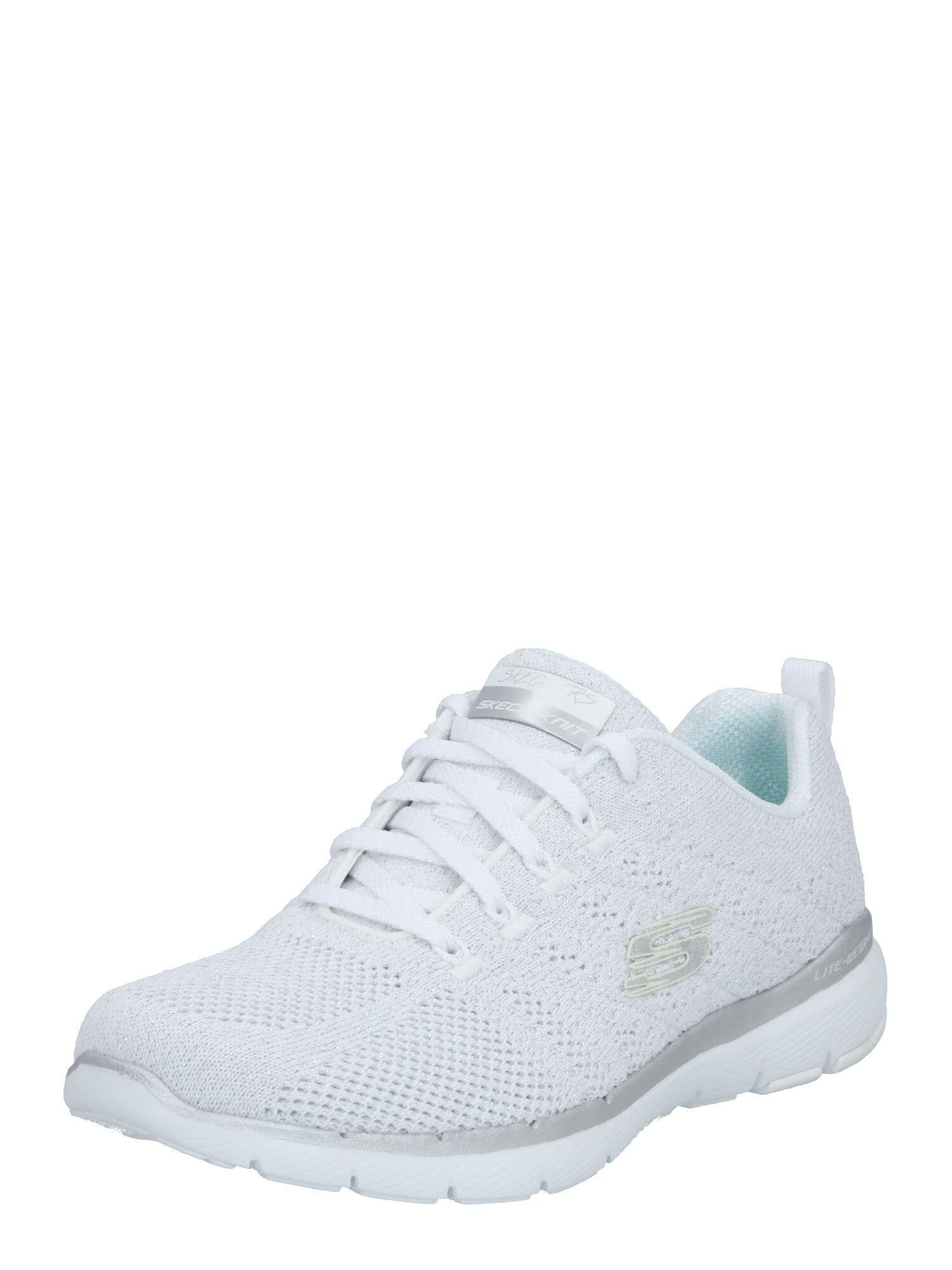 SKECHERS Σνίκερ χαμηλό ασημί / offwhite - Pepit.gr