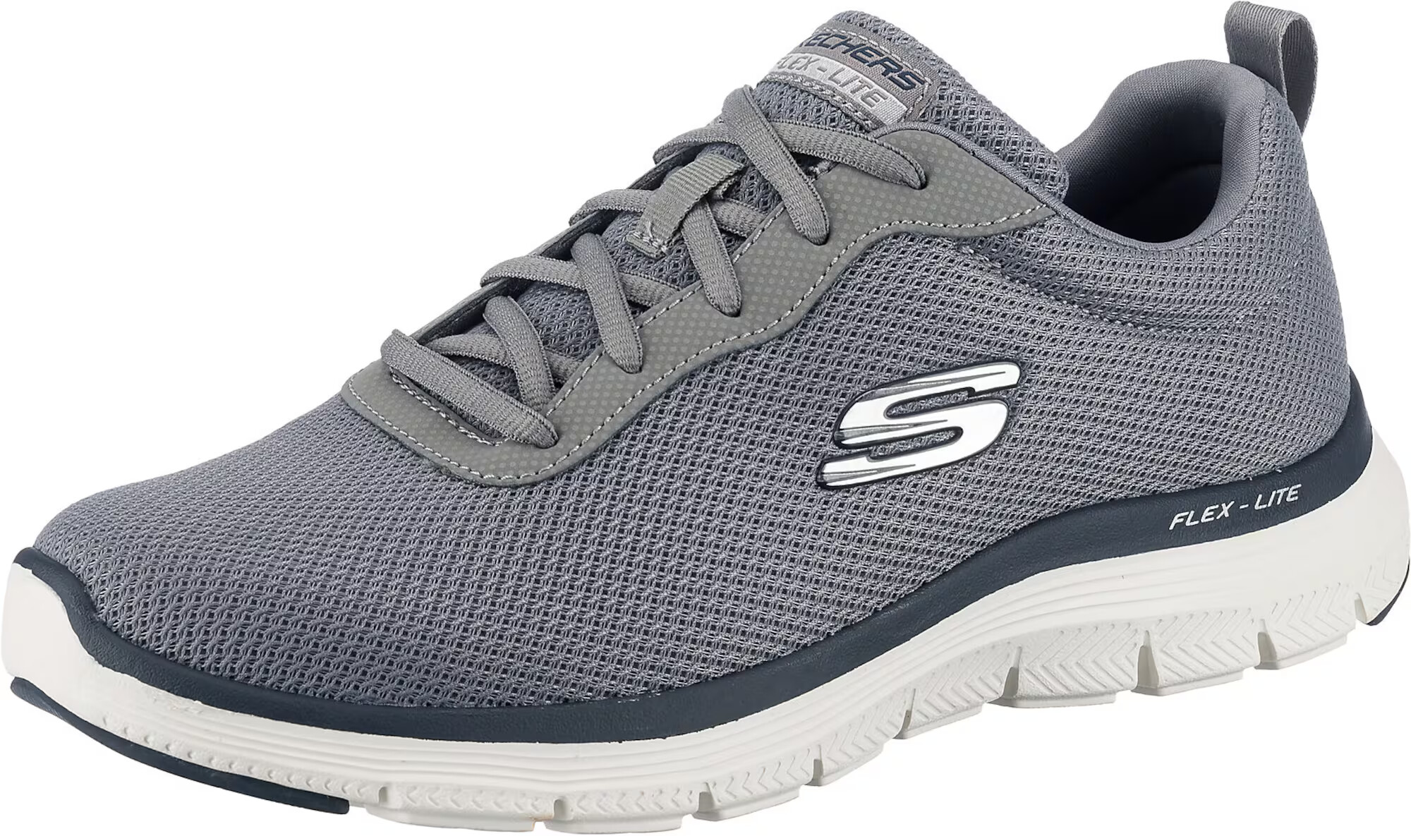 SKECHERS Σνίκερ χαμηλό ' Flex Advantage 4.0' γκρι - Pepit.gr