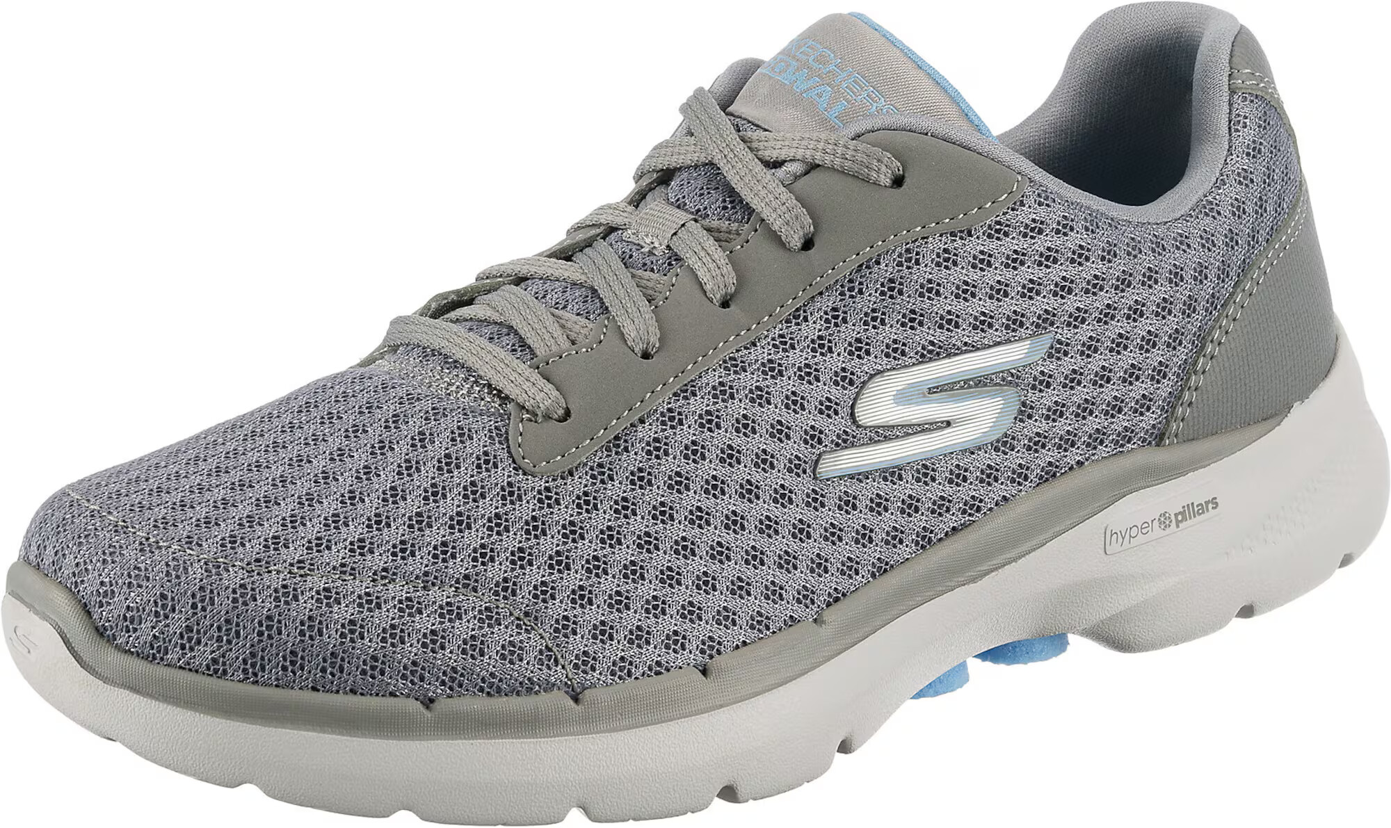 SKECHERS Σνίκερ χαμηλό γκρι - Pepit.gr