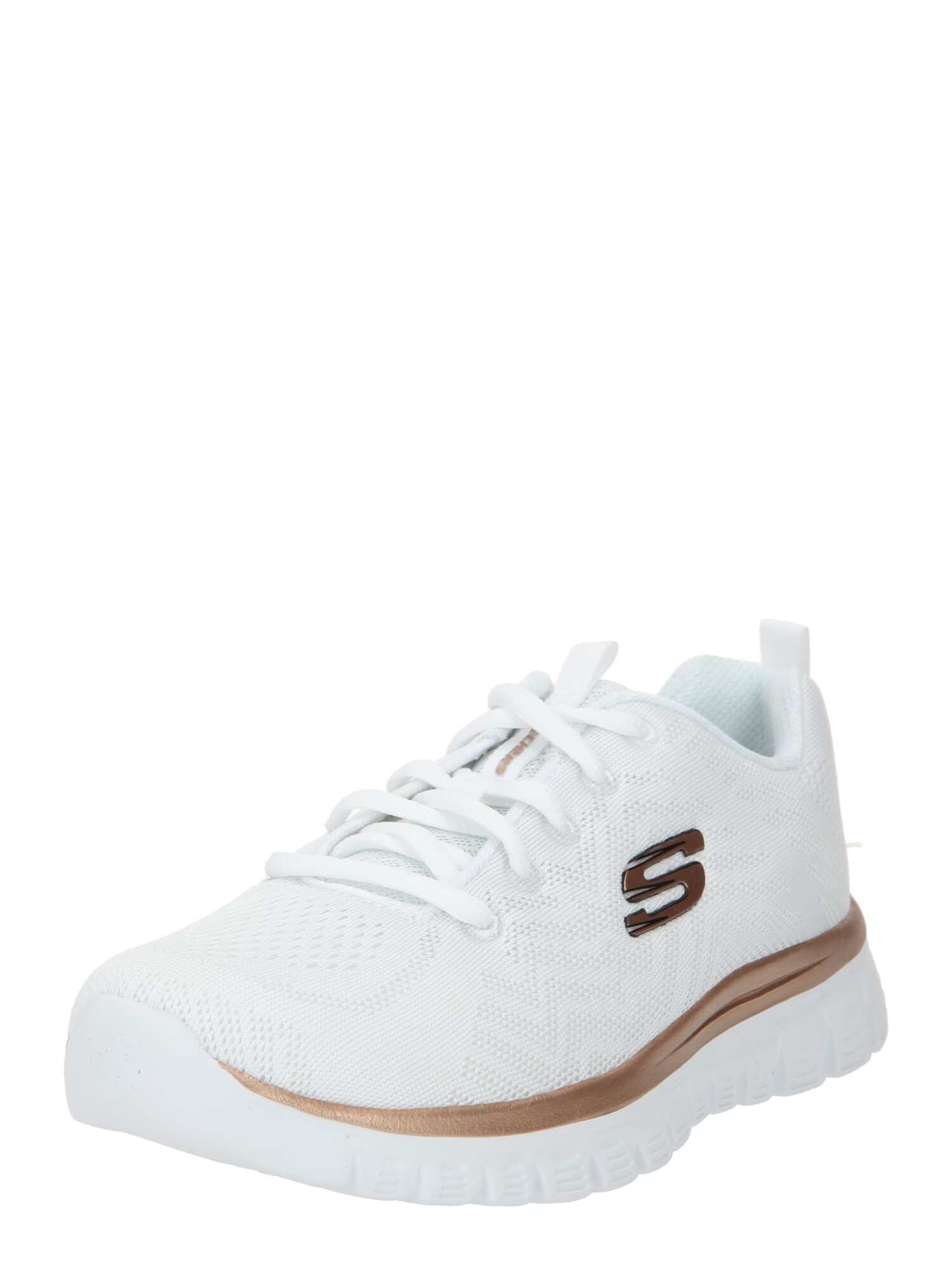 SKECHERS Σνίκερ χαμηλό 'Graceful Get Connected' μαύρο / λευκό - Pepit.gr