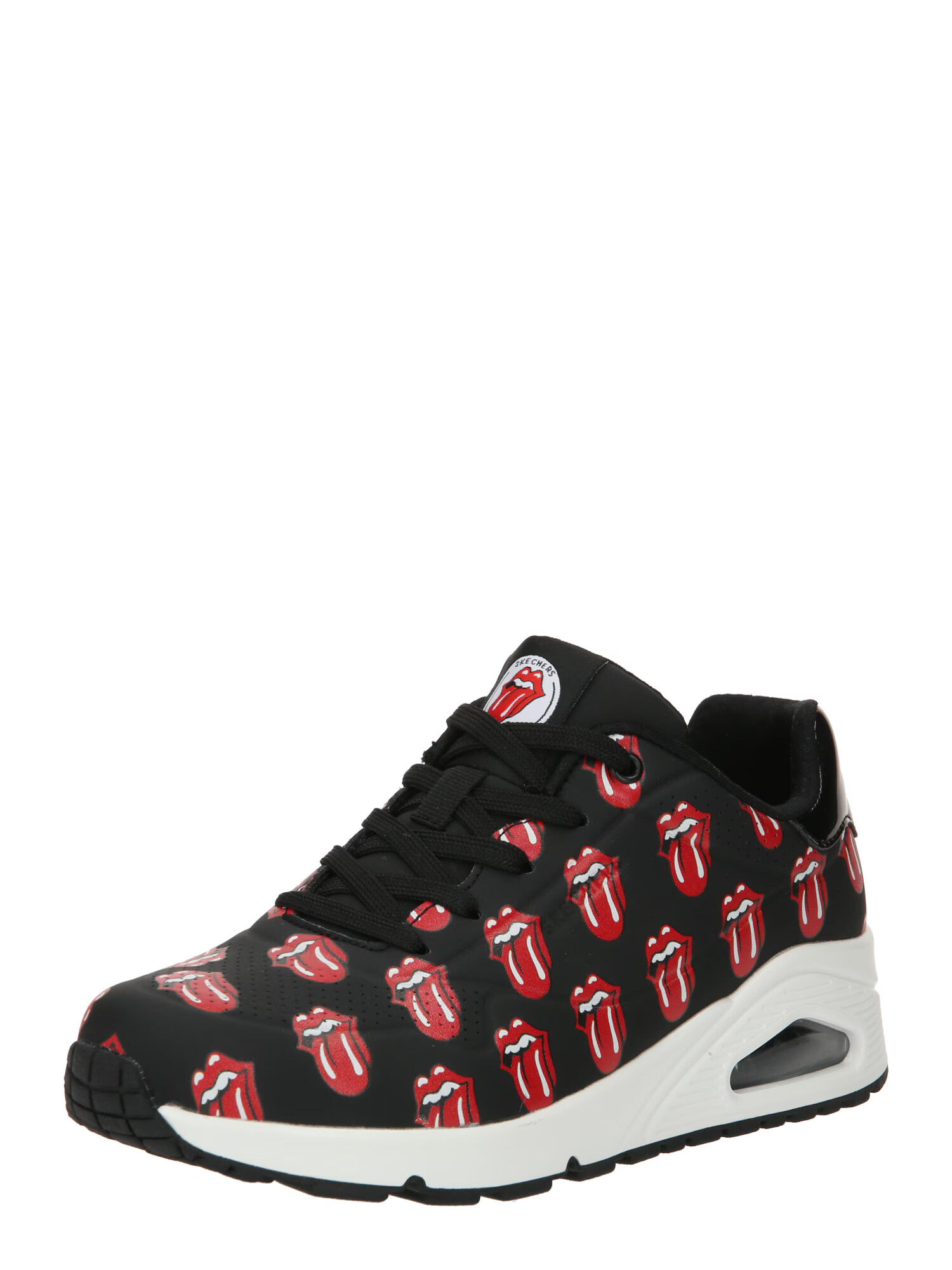 SKECHERS Σνίκερ χαμηλό 'Rolling Stones Repeat Lick Lyr' κόκκινο / μαύρο / λευκό - Pepit.gr