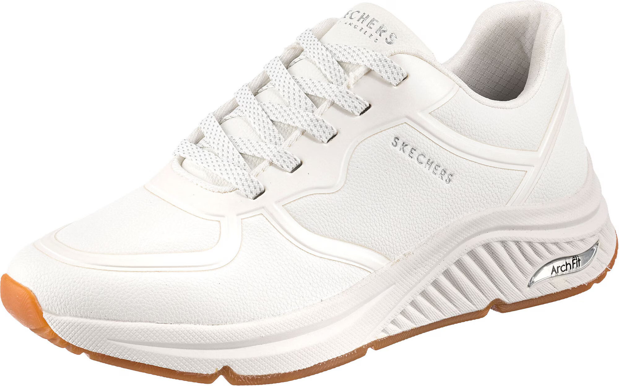 SKECHERS Σνίκερ χαμηλό λευκό - Pepit.gr