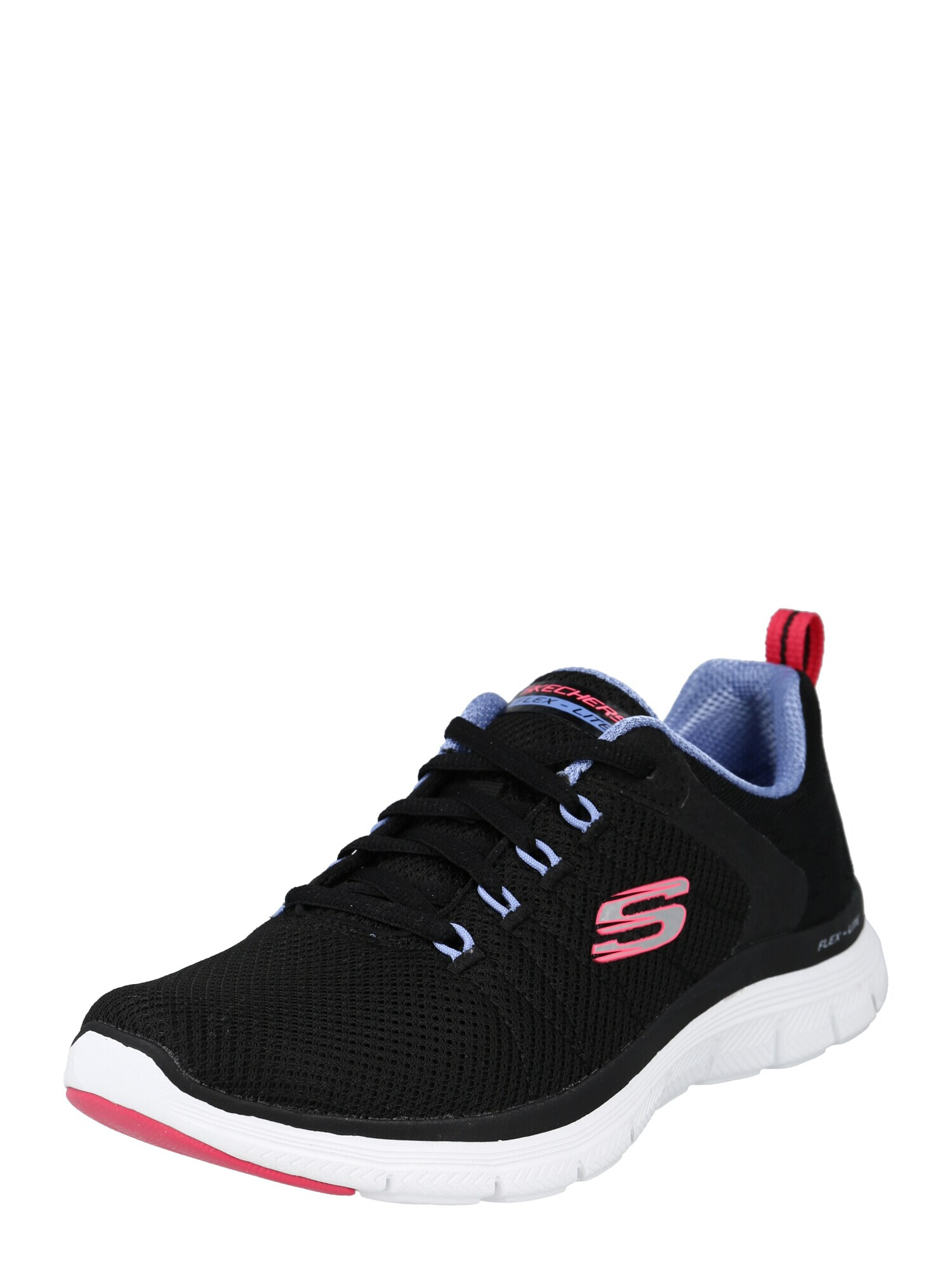 SKECHERS Σνίκερ χαμηλό μπλε περιστεριού / ανοικτό κόκκινο / μαύρο - Pepit.gr