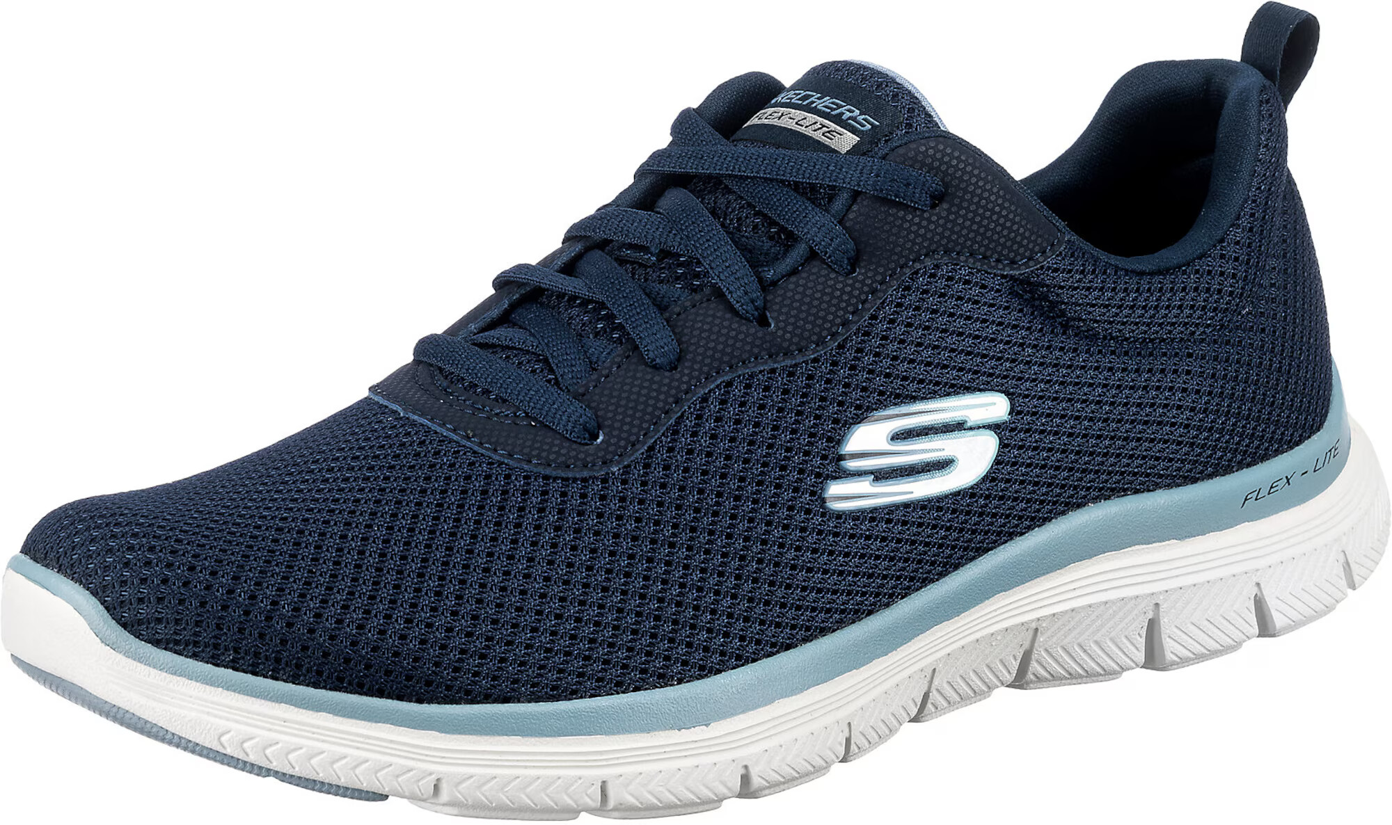 SKECHERS Σνίκερ χαμηλό σκούρο μπλε / λευκό - Pepit.gr