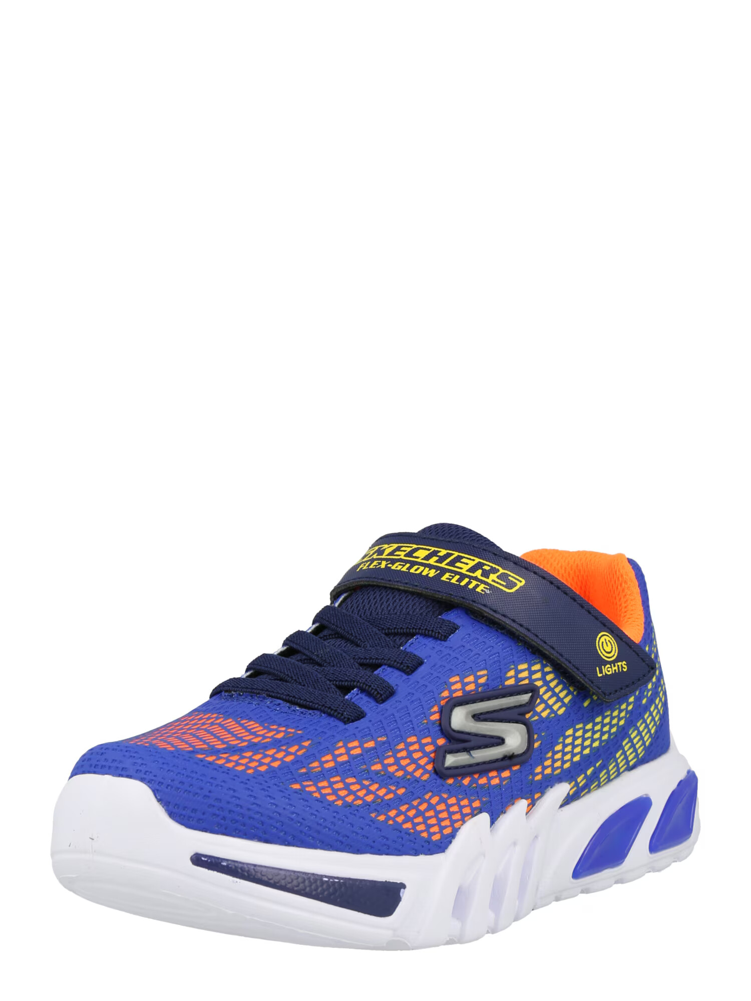 SKECHERS Σνίκερ ναυτικό μπλε / γκρι / μπλε βιολετί / πορτοκαλί - Pepit.gr