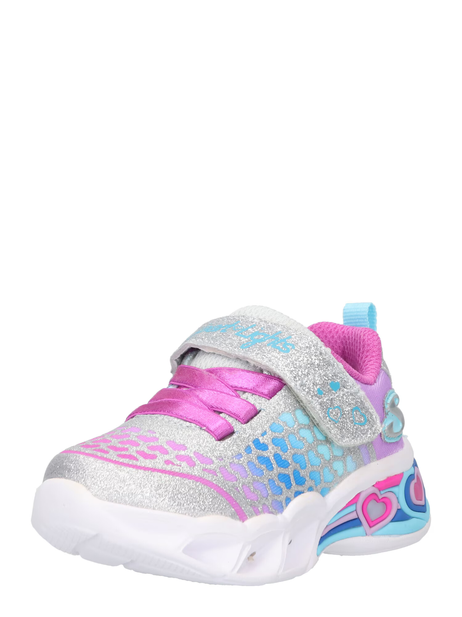 SKECHERS Σνίκερ 'SWEETHEART LIGHTS' ανάμεικτα χρώματα / ασημί - Pepit.gr