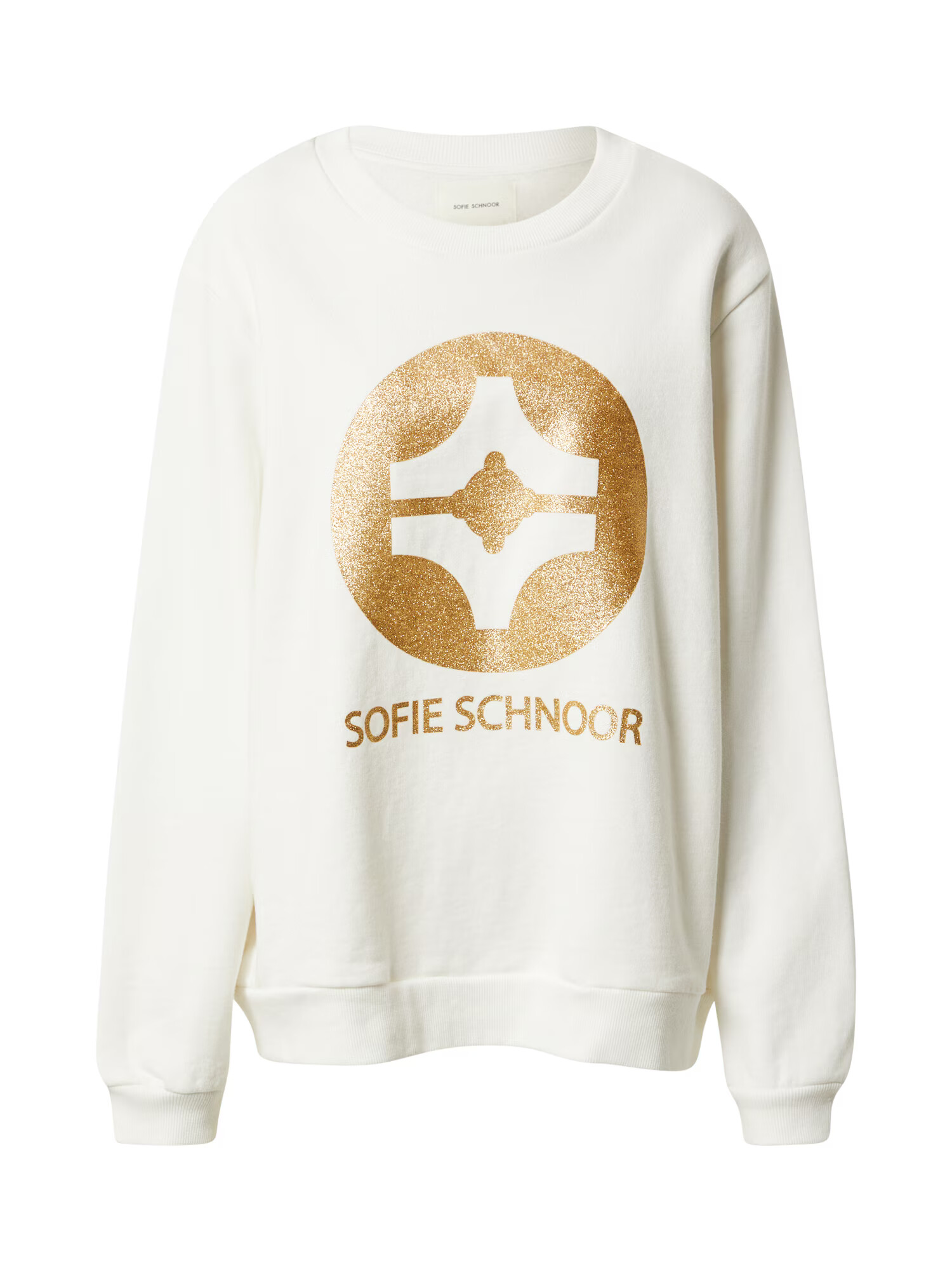 Sofie Schnoor Μπλούζα φούτερ χρυσό / offwhite - Pepit.gr