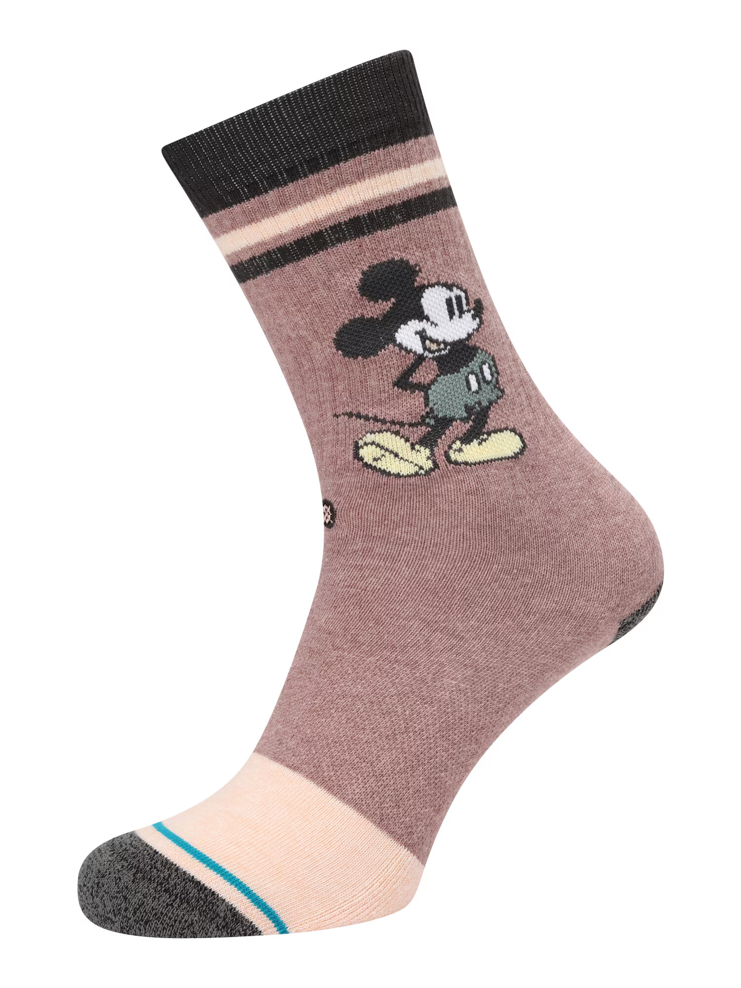 Stance Αθλητικές κάλτσες 'VINTAGE MICKEY 2020' νουντ / τιρκουάζ / μοβ / μαύρο - Pepit.gr