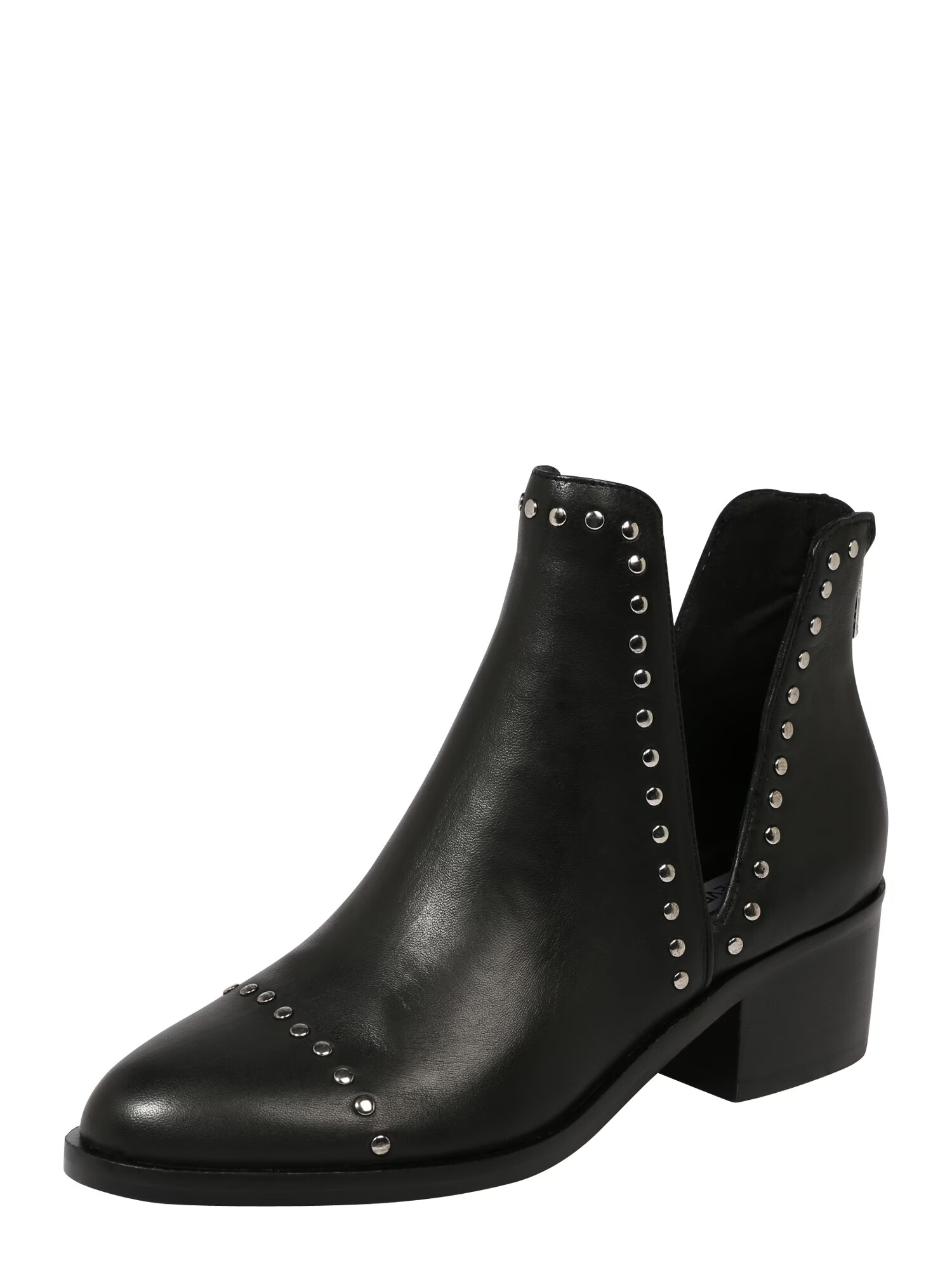 STEVE MADDEN Ankle boots 'CONSPIRE' μαύρο / ασημί - Pepit.gr