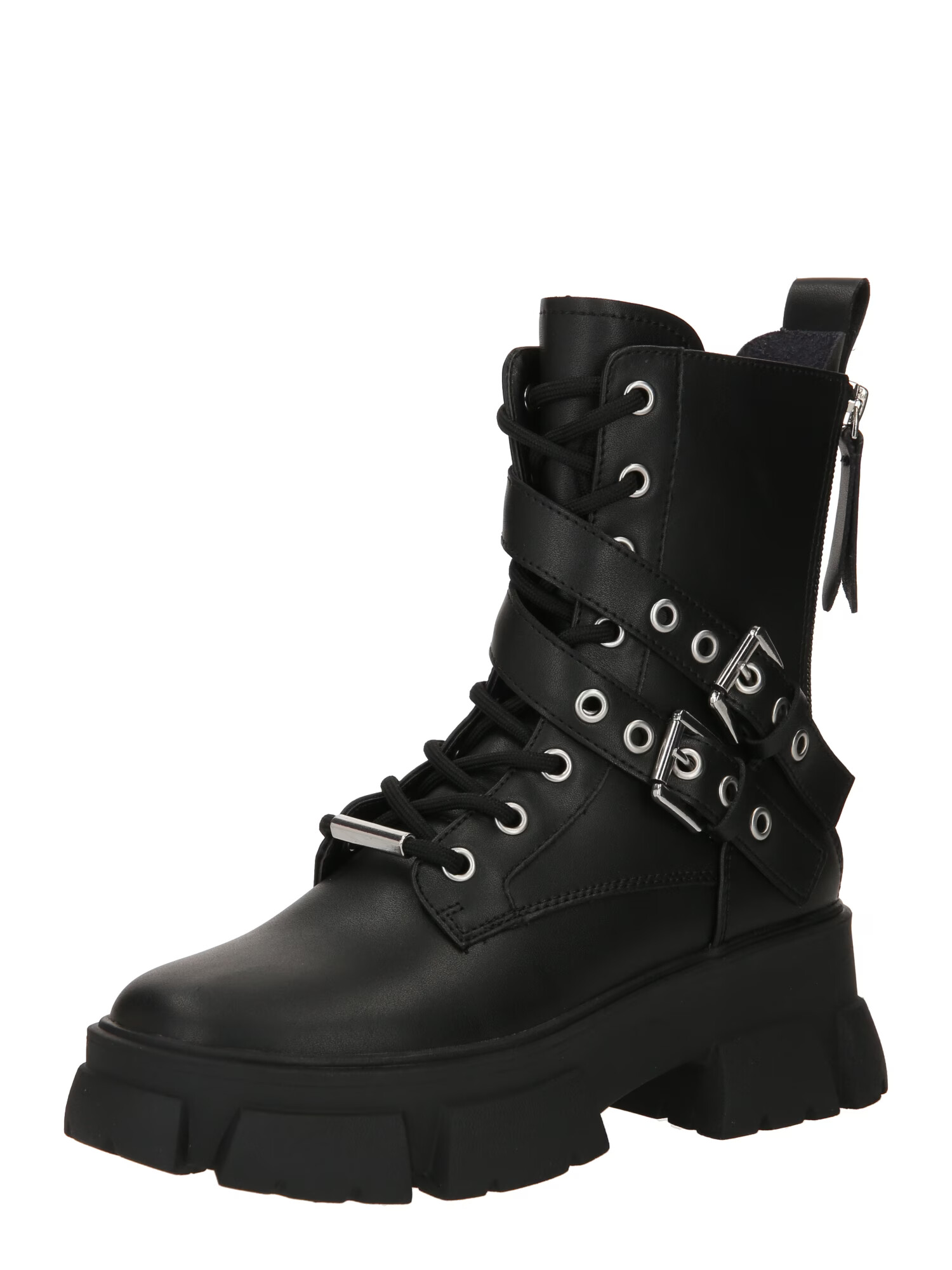 STEVE MADDEN Boots 'TRACTION' μαύρο - Pepit.gr