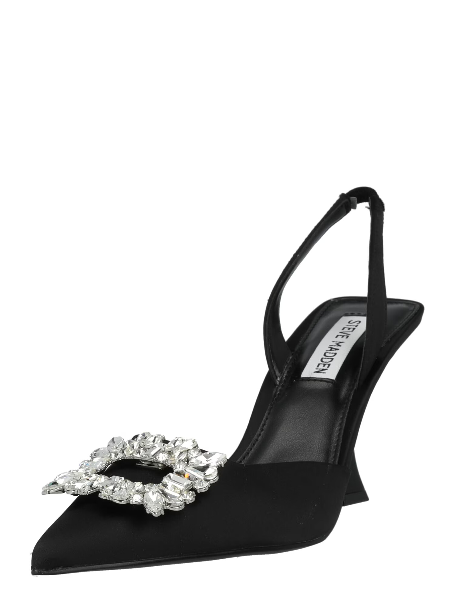 STEVE MADDEN Γόβες slingback 'NEALA' μαύρο / διαφανές - Pepit.gr