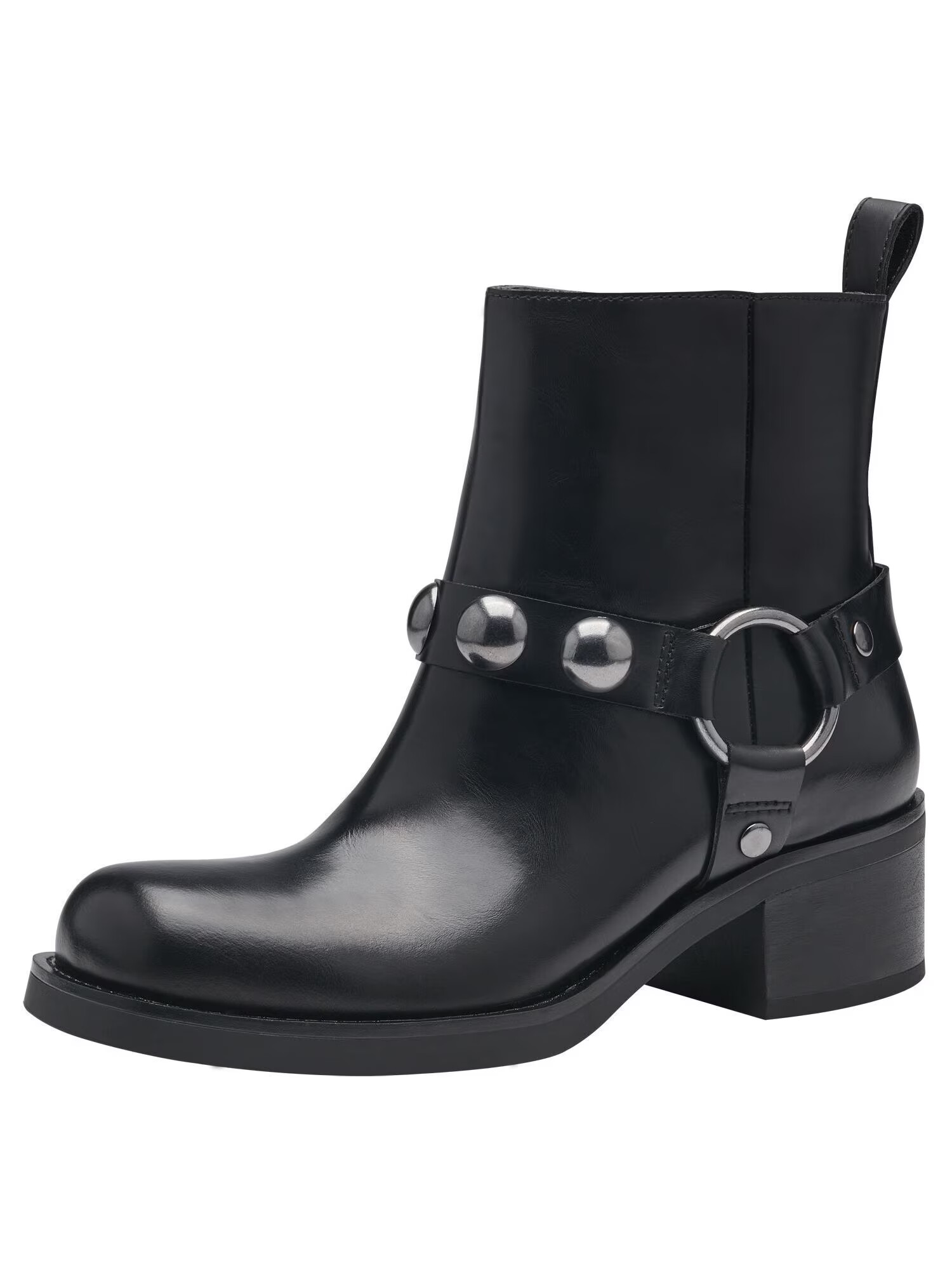 TAMARIS Ankle boots μαύρο - Pepit.gr