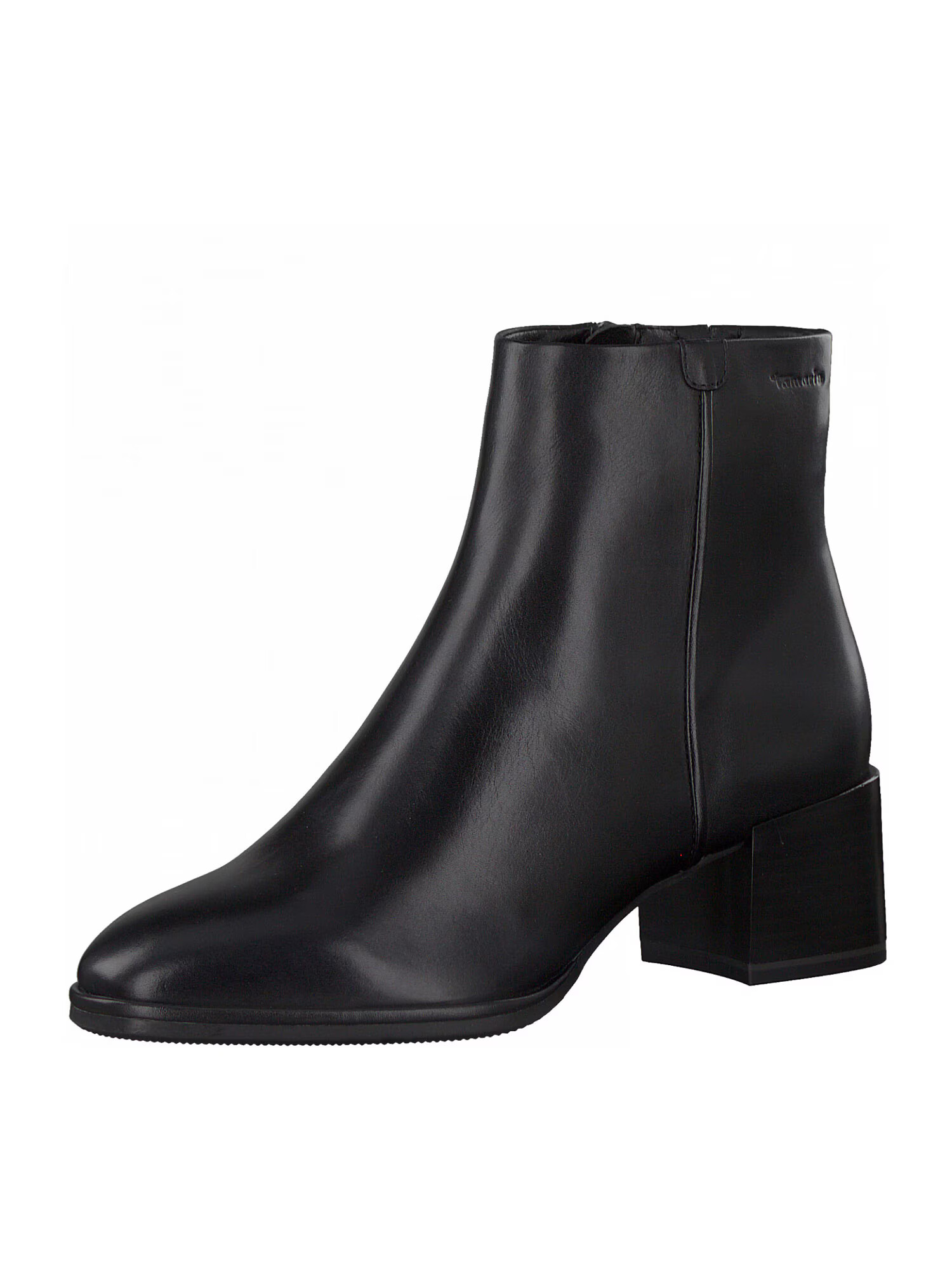 TAMARIS Ankle boots μαύρο - Pepit.gr